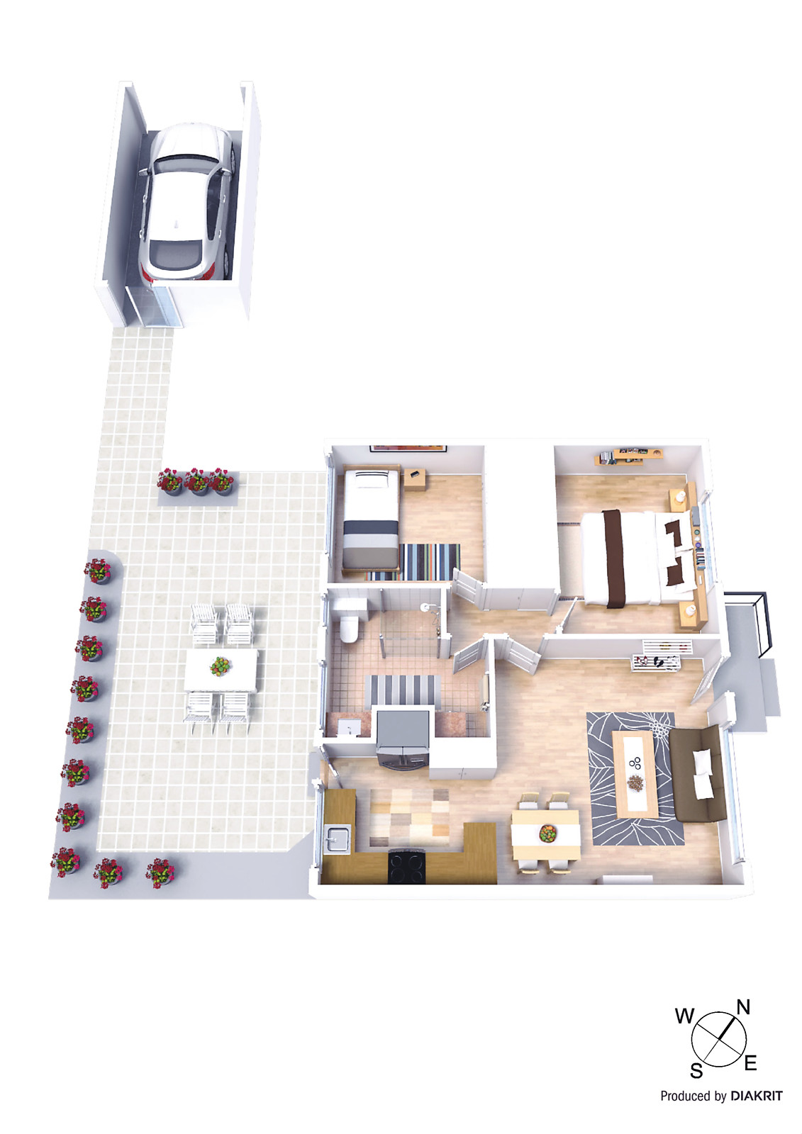 2/14 Golden Avenue, Bonbeach VIC 3196 - Floorplan