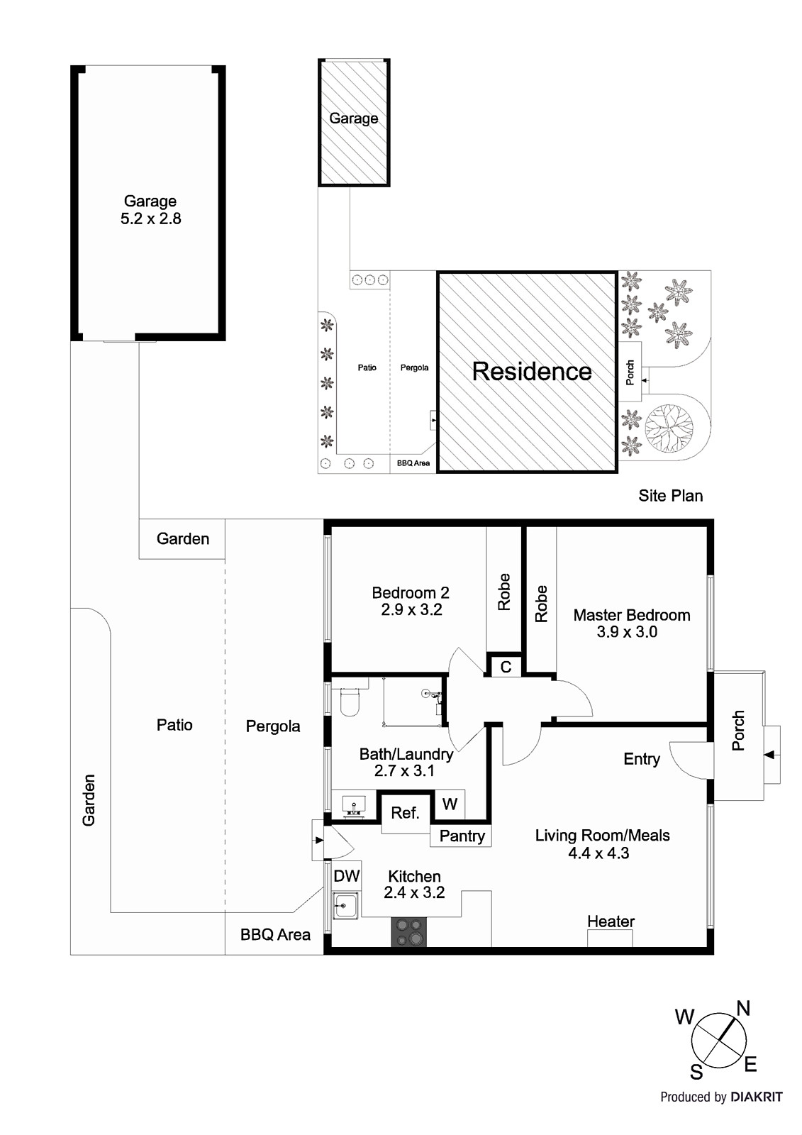2/14 Golden Avenue, Bonbeach VIC 3196 - Floorplan
