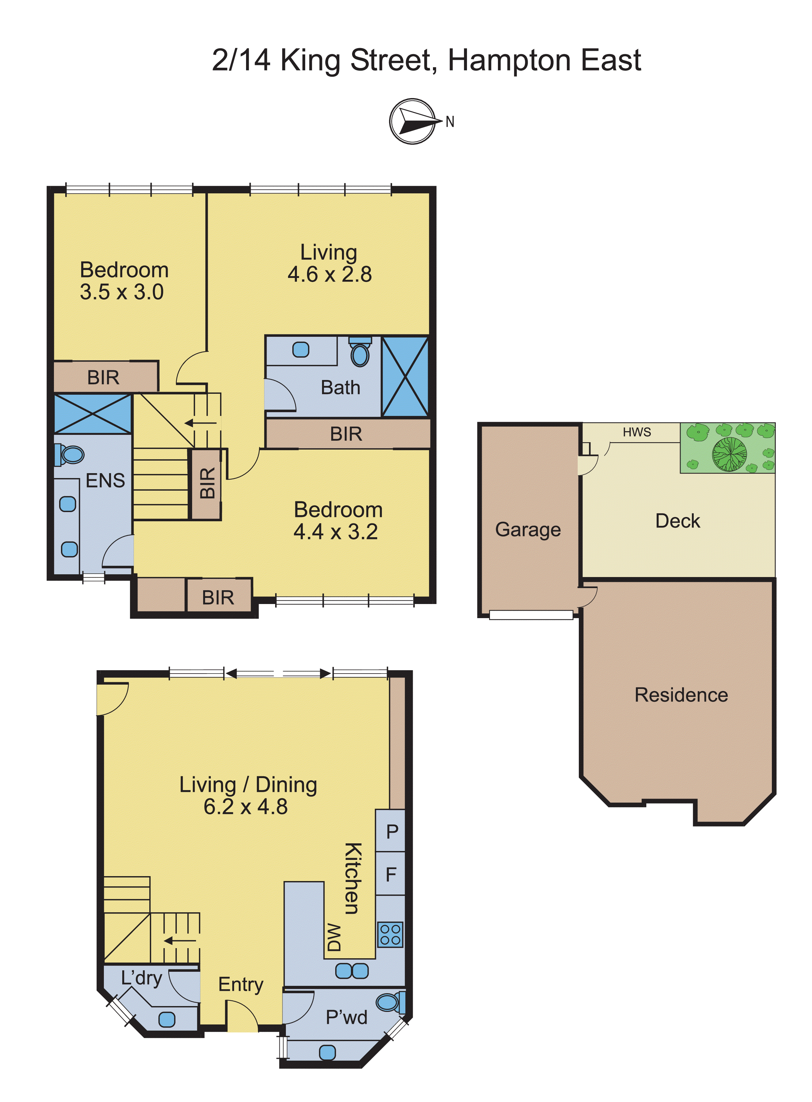 2/14 King Street, Hampton East VIC 3188 - Floorplan
