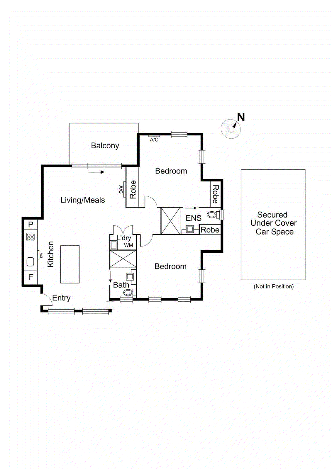 2/14 Nepean Highway, Brighton VIC 3186 - Floorplan