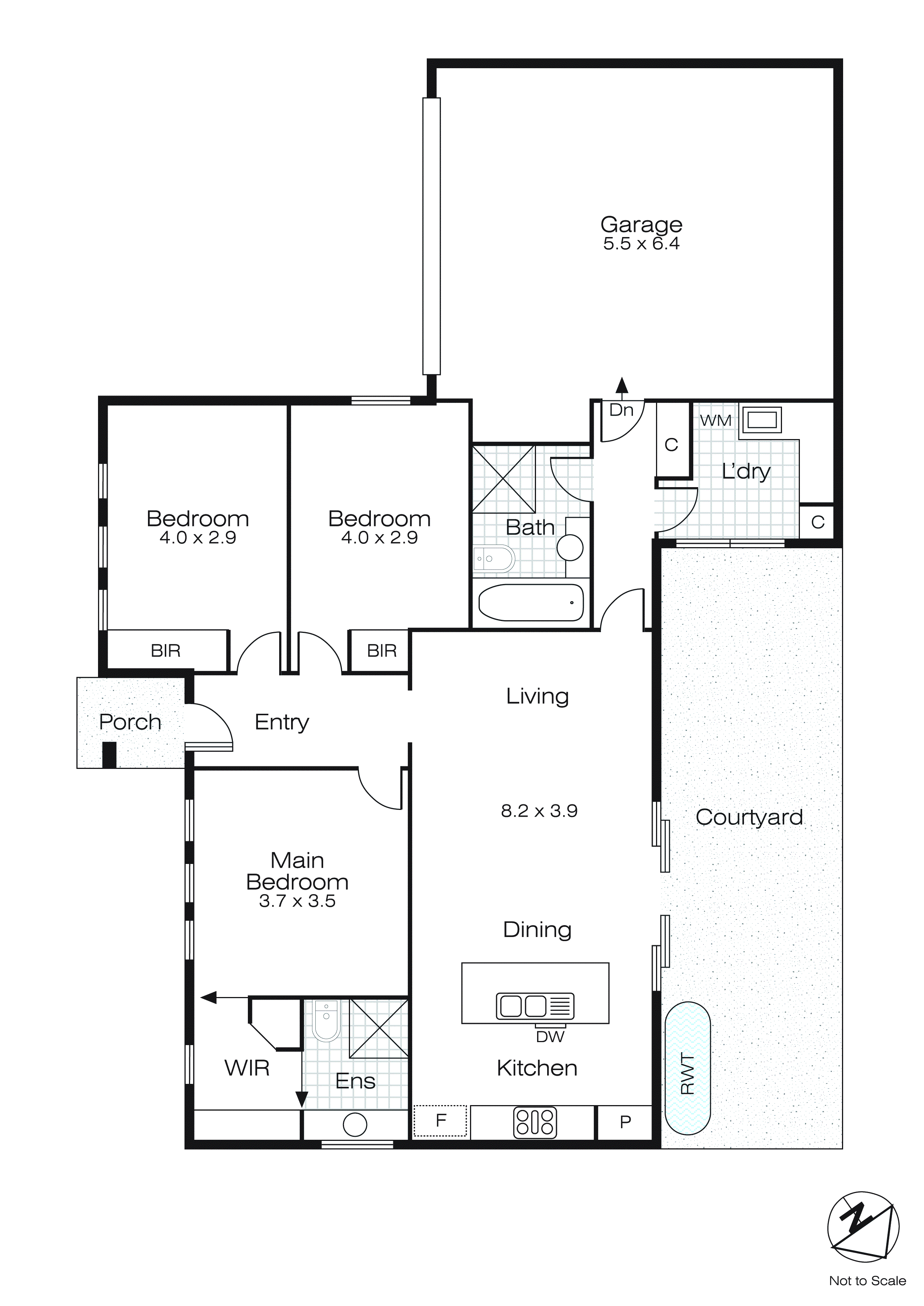 2/14 Shakespeare Avenue, Mount Helen VIC 3350 - Floorplan