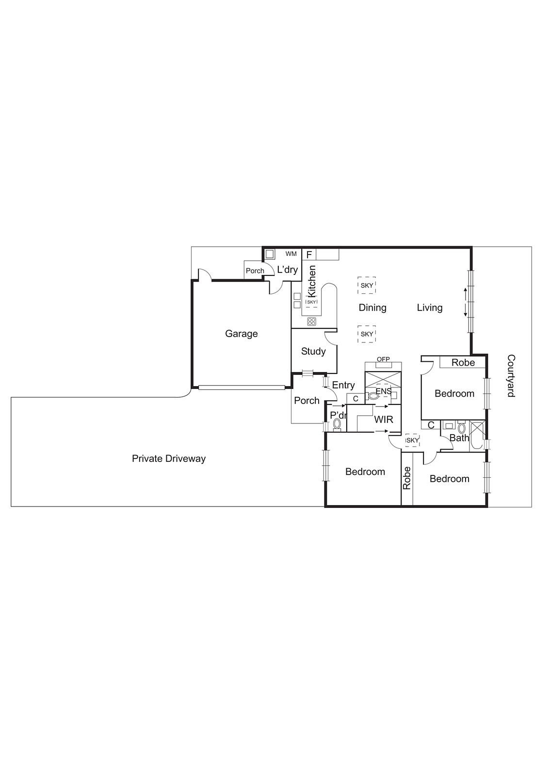 2/14 Sheffield Street, Bentleigh East VIC 3165 - Floorplan