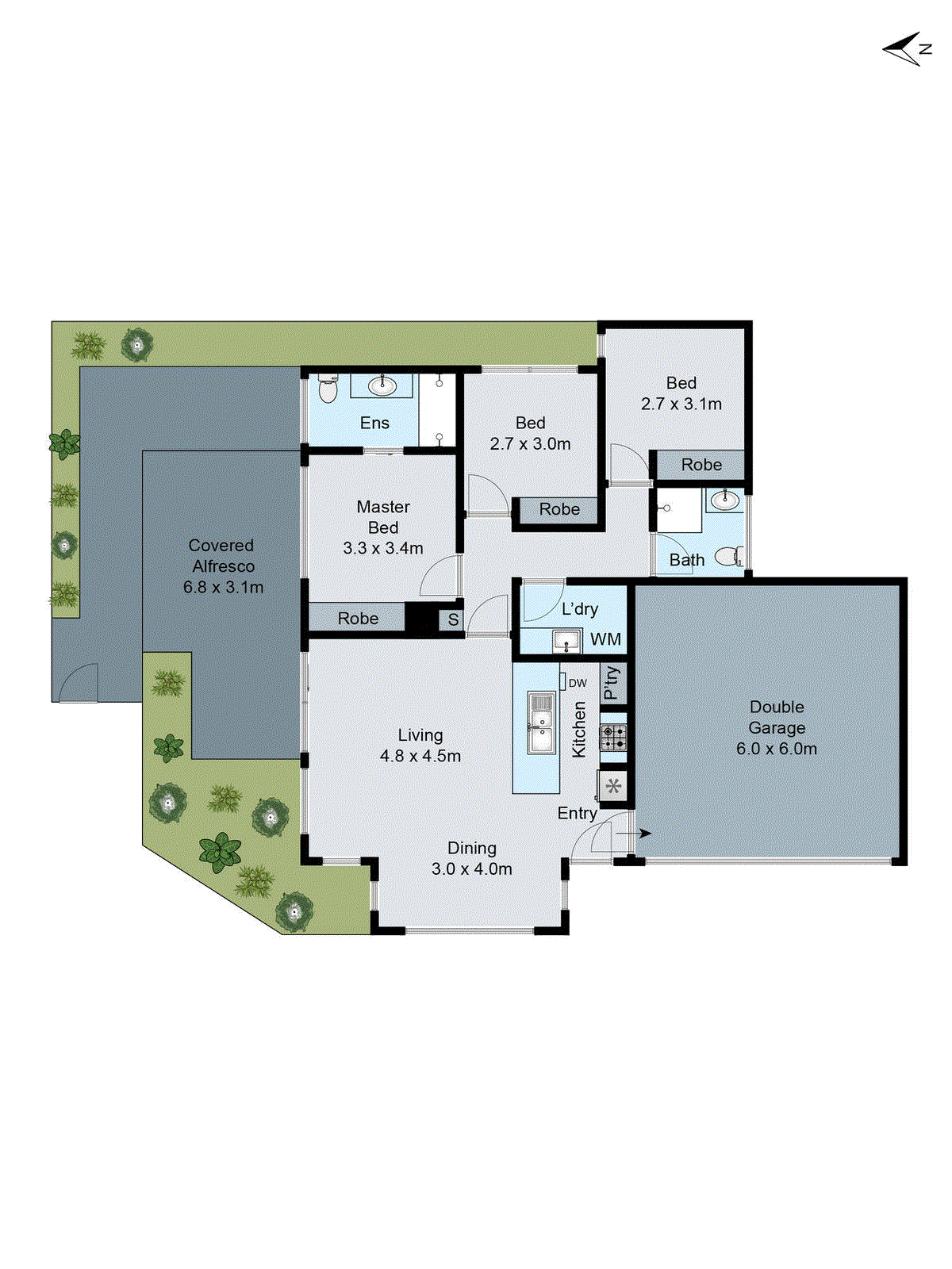 2/14 Thomas Street, Belmont VIC 3216 - Floorplan