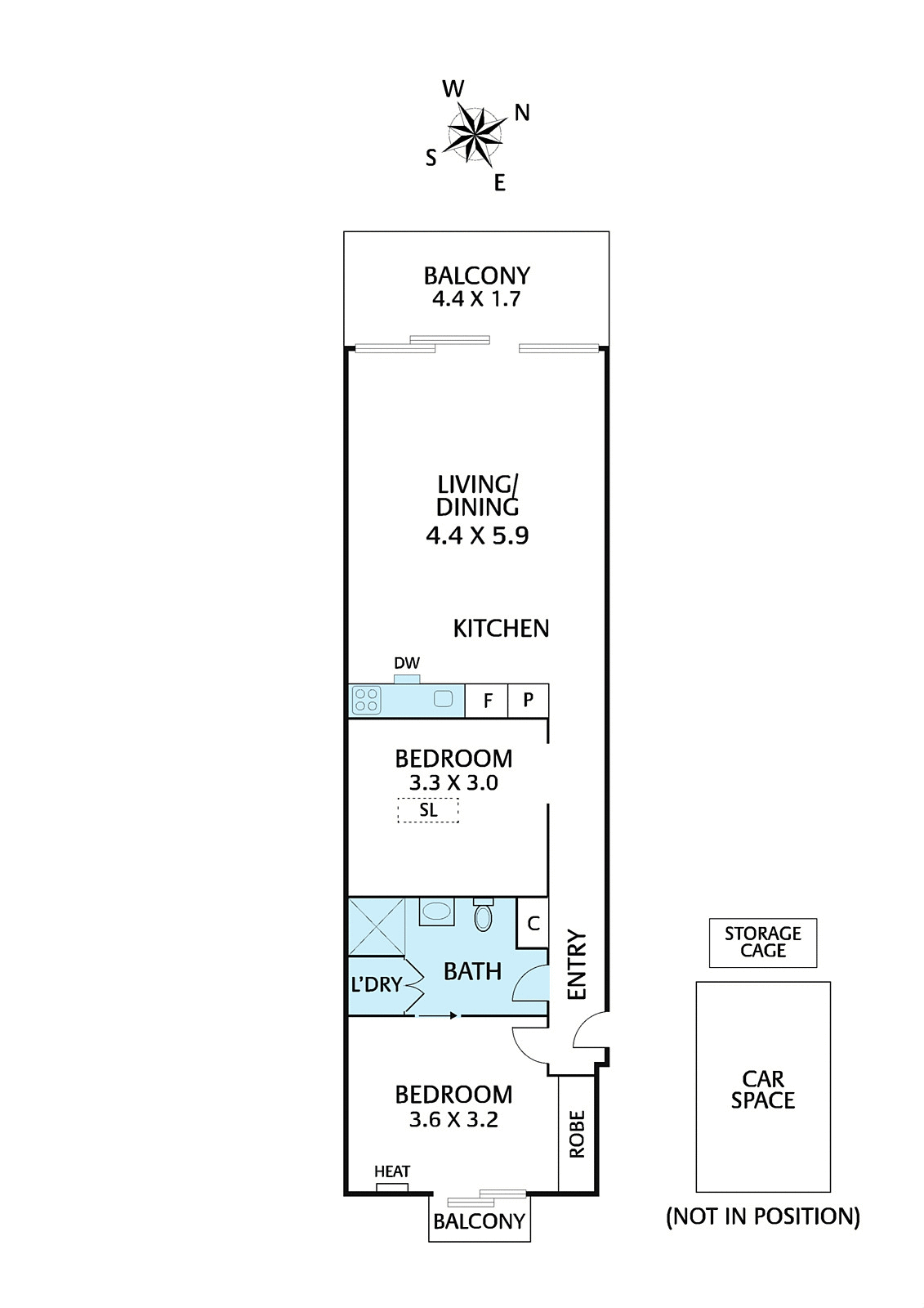 21/4 Victoria Street, Windsor - Floorplan 1