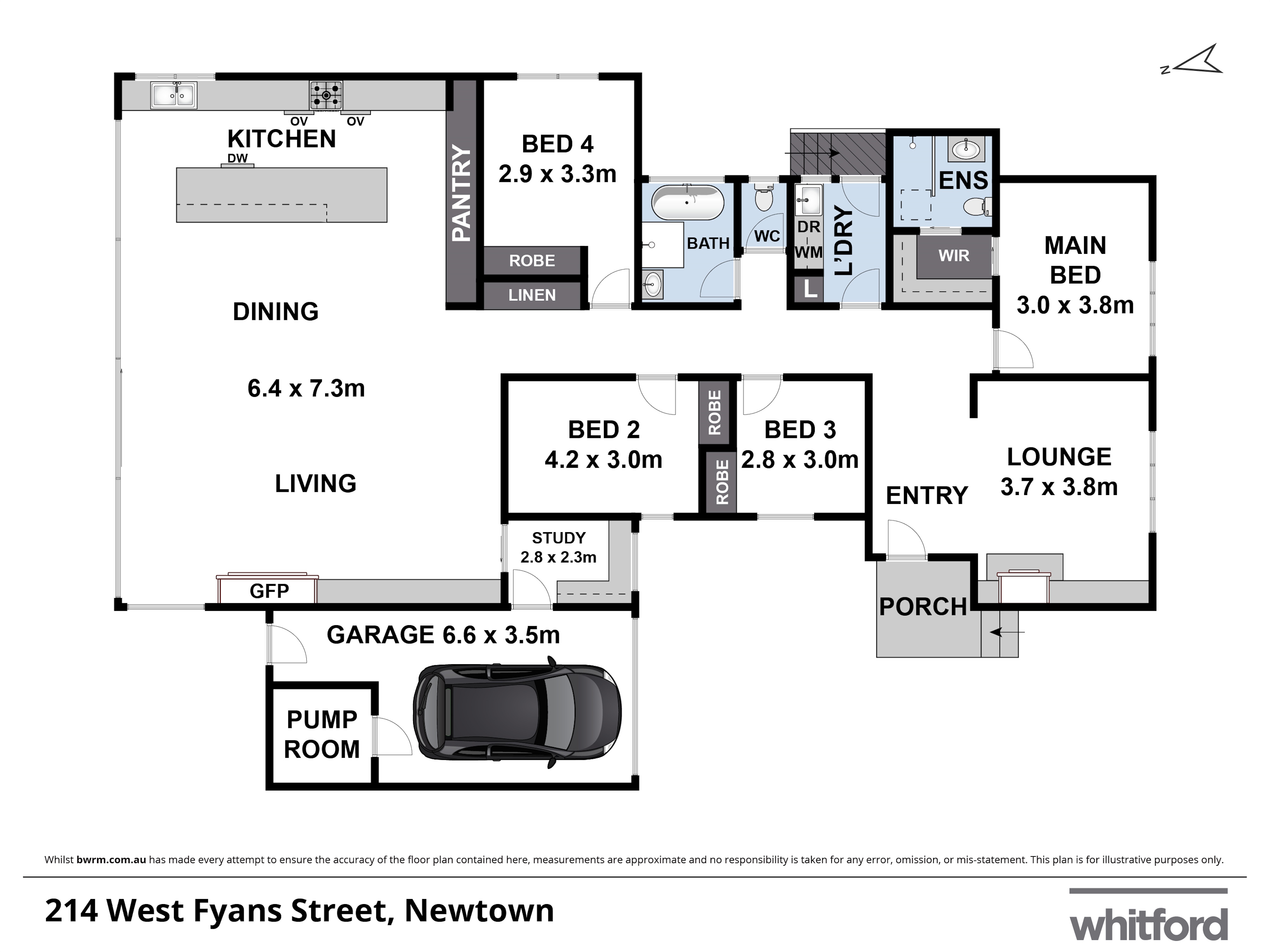 214 West Fyans Street, Newtown
