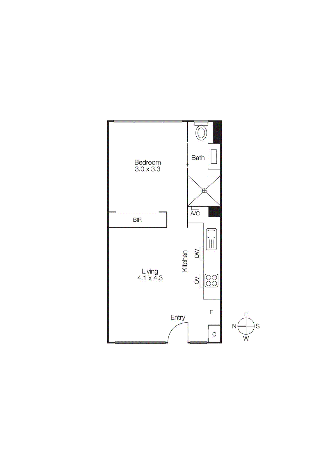 21/40 Waterloo Crescent, St Kilda VIC 3182 - Floorplan