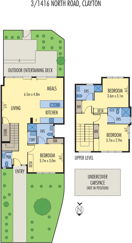 2/1416 North Road, Clayton VIC 3168 - Floorplan