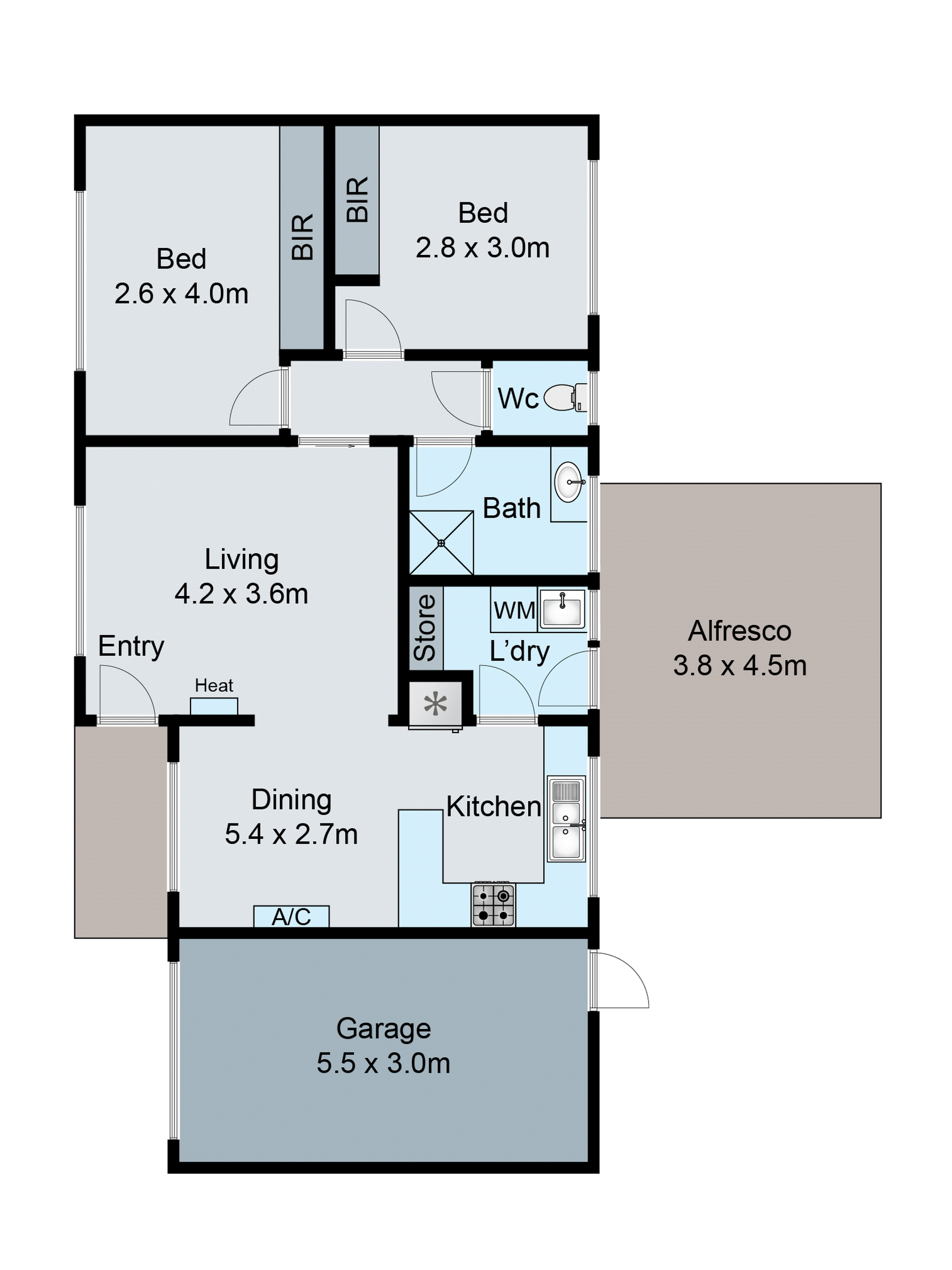 2/142 Church Street, Grovedale VIC 3216 - Floorplan