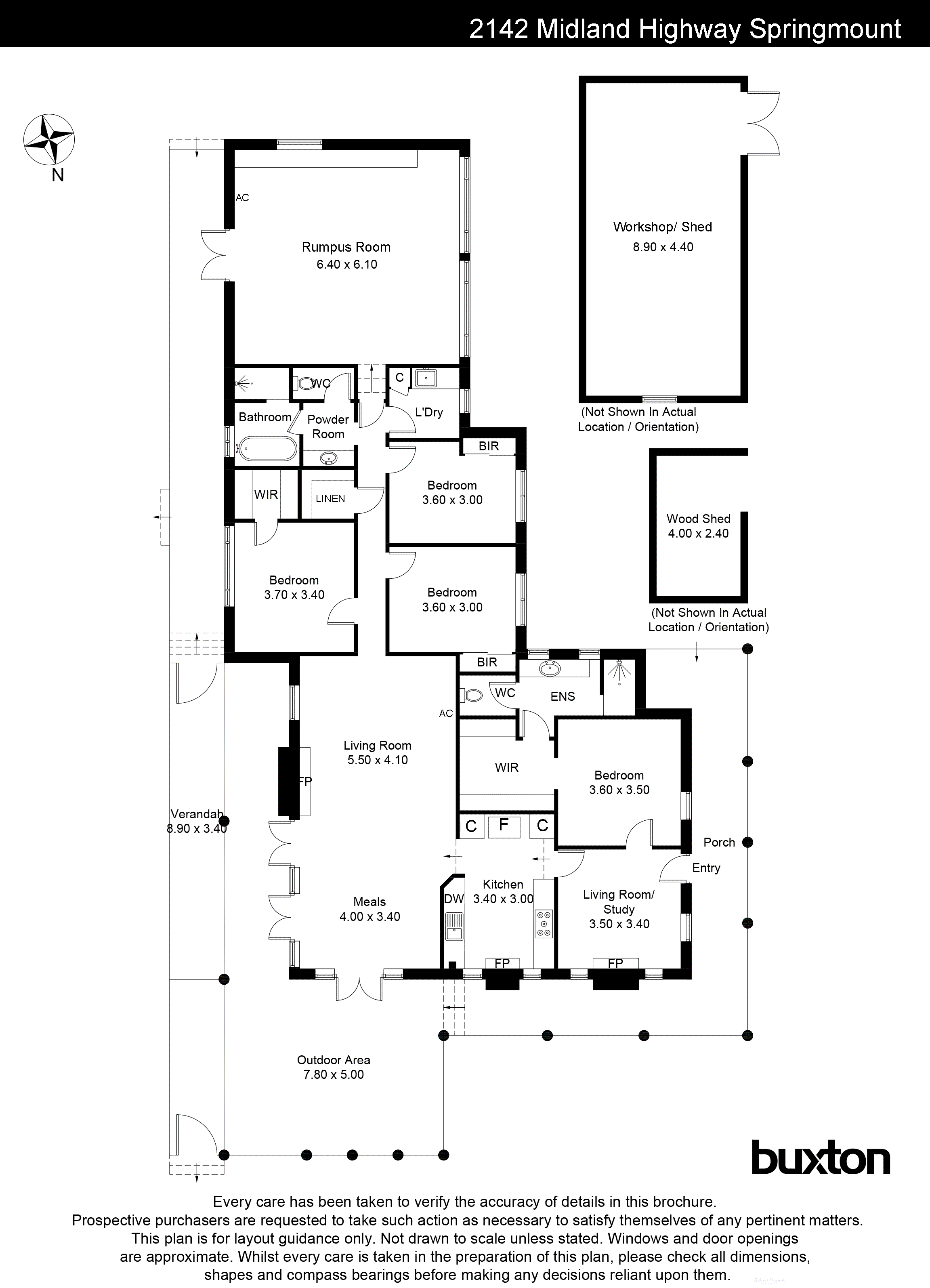 2142 Midland Highway, Springmount VIC 3364 - Floorplan