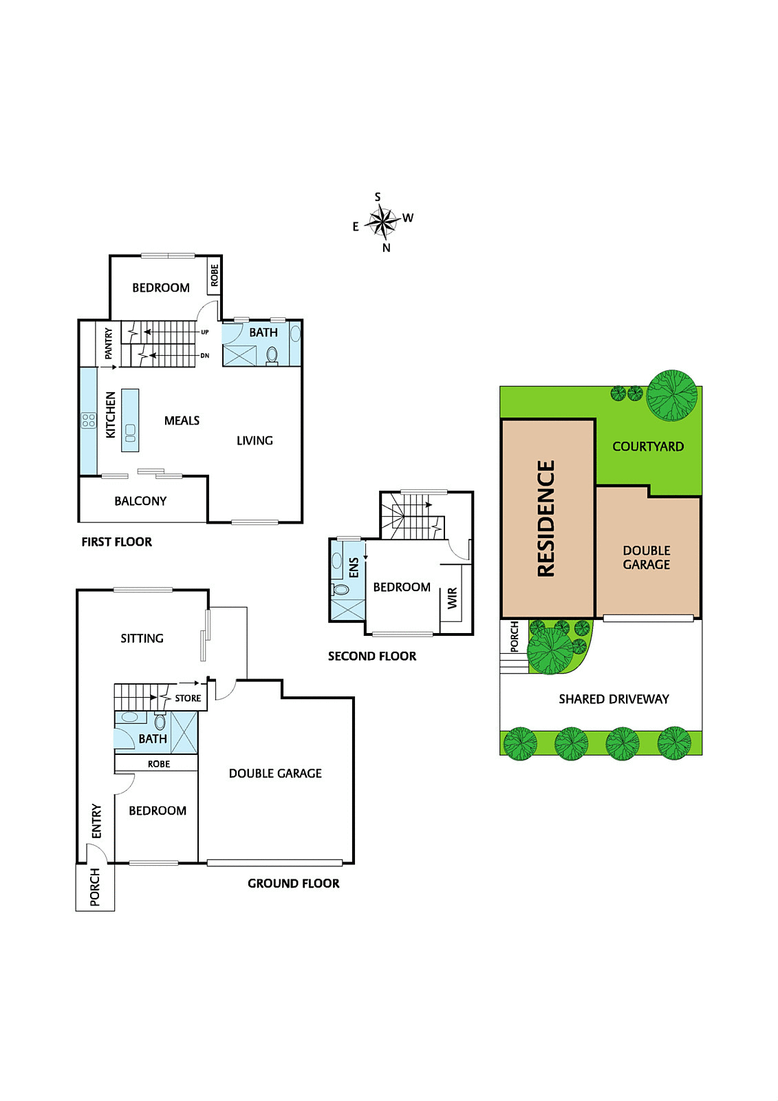 2/142 Princess Street, Kew
- Floorplan 1