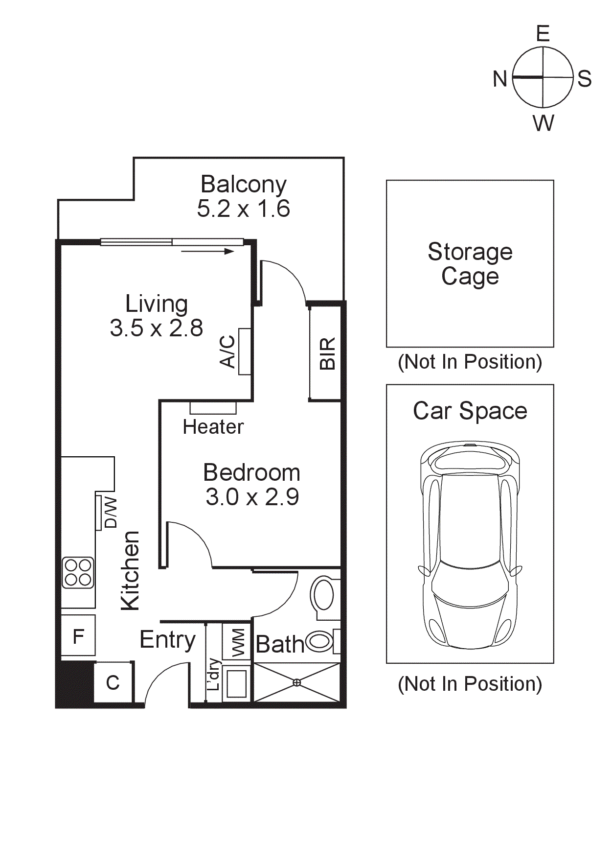214/278 Charman Road, Cheltenham VIC 3192 - Floorplan