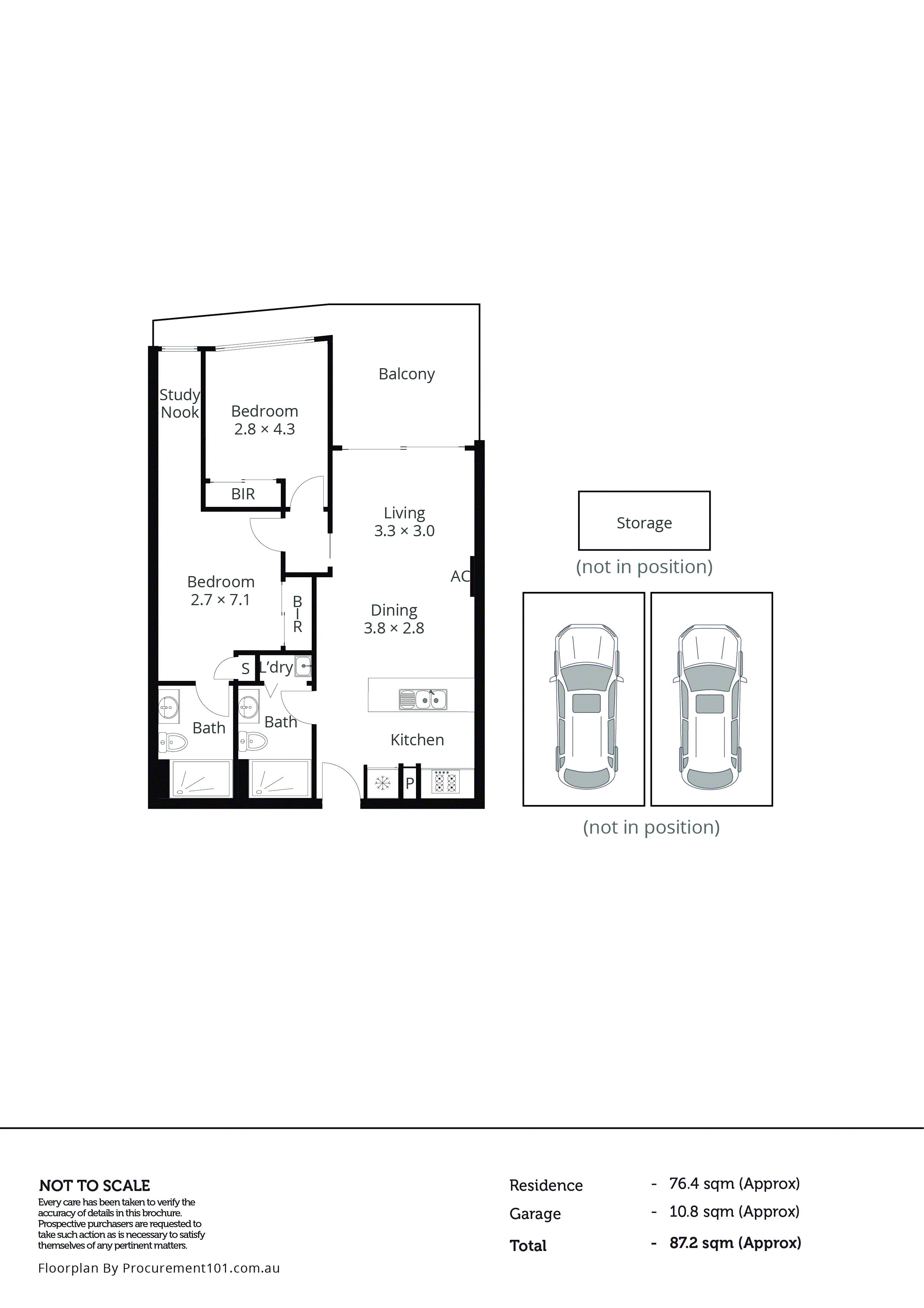 214/28 Swindon Road, Hughesdale VIC 3166 - Floorplan