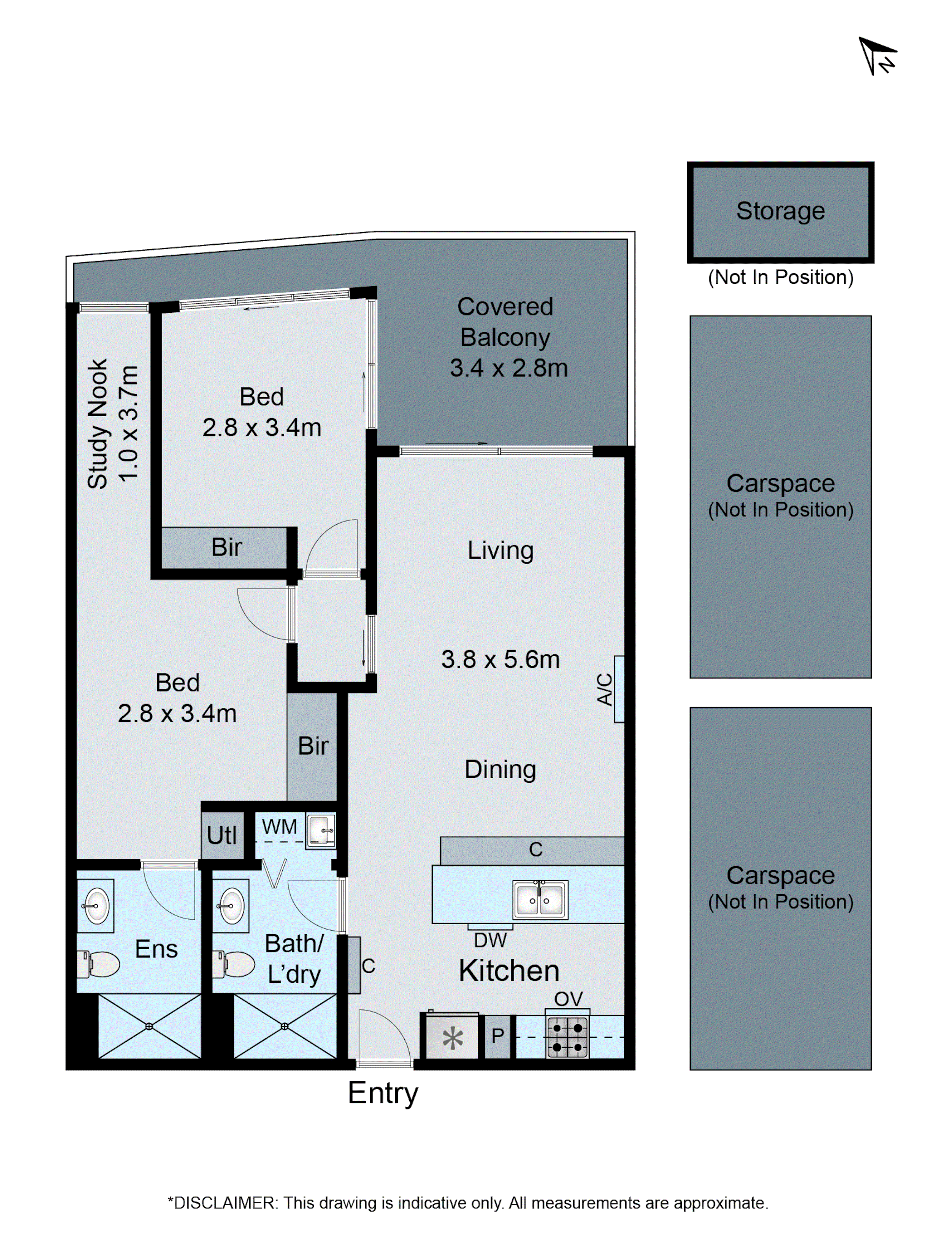 214/28 Swindon Road, Hughesdale VIC 3166 - Floorplan