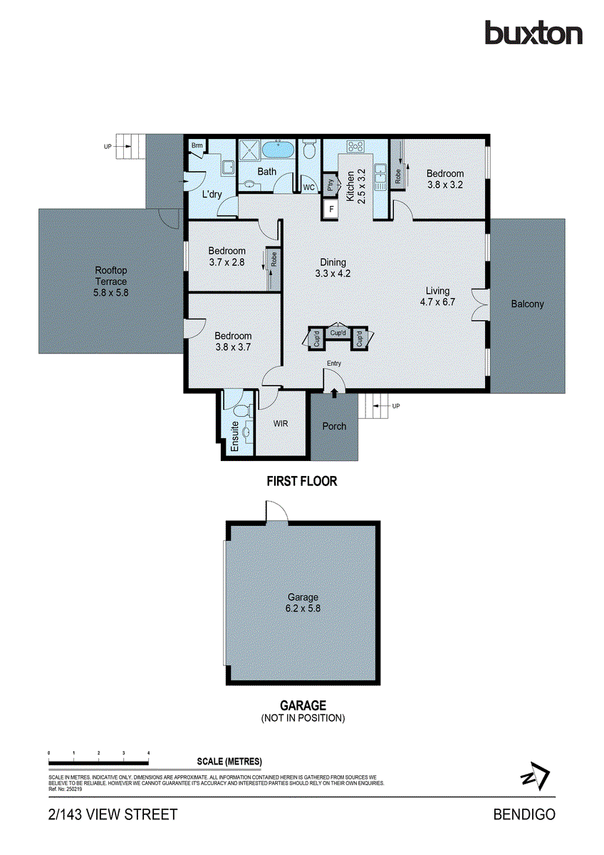2/143 View Street, Bendigo VIC 3550 - Floorplan