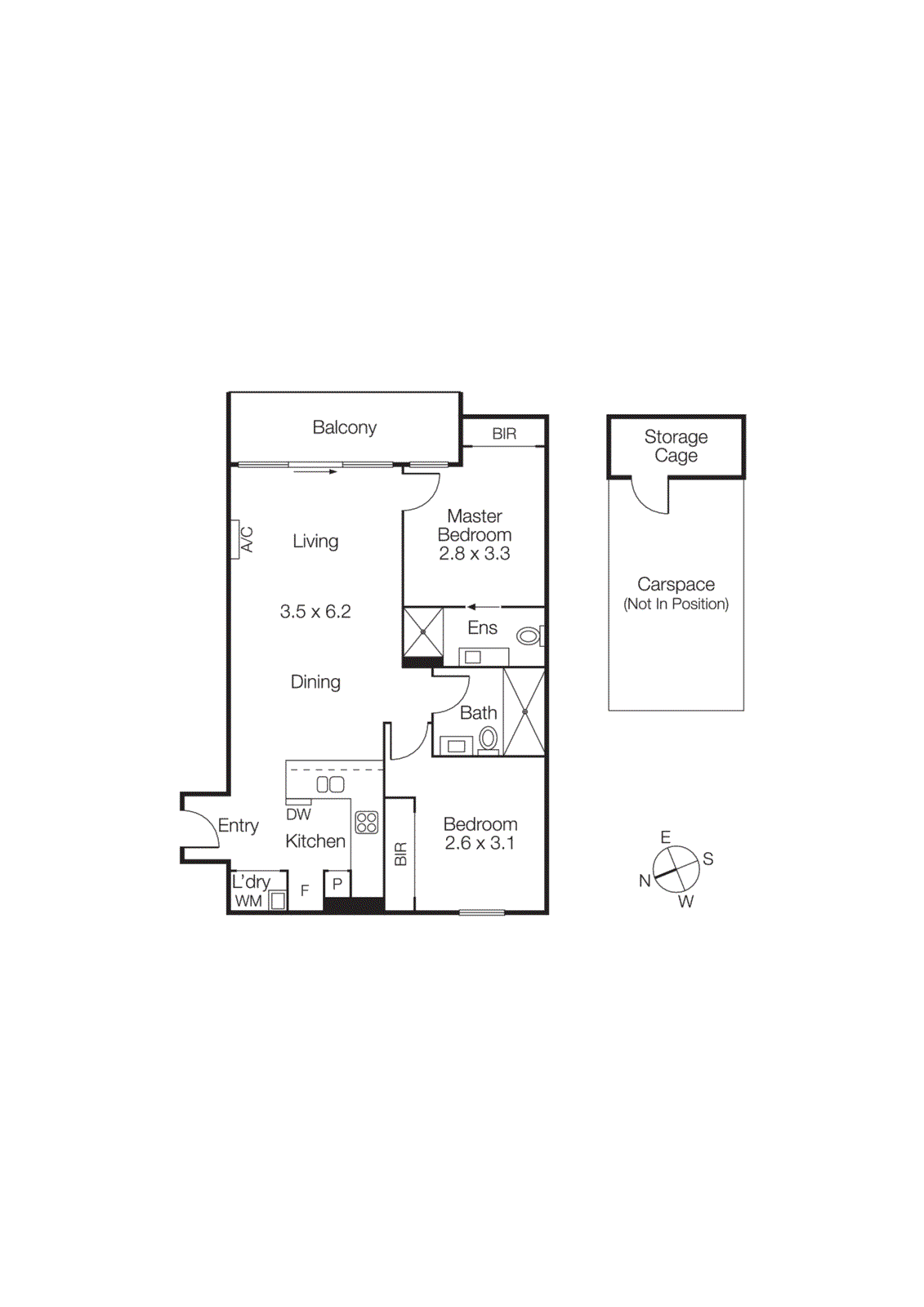 214/40-44 Pakington Street, St Kilda VIC 3182 - Floorplan