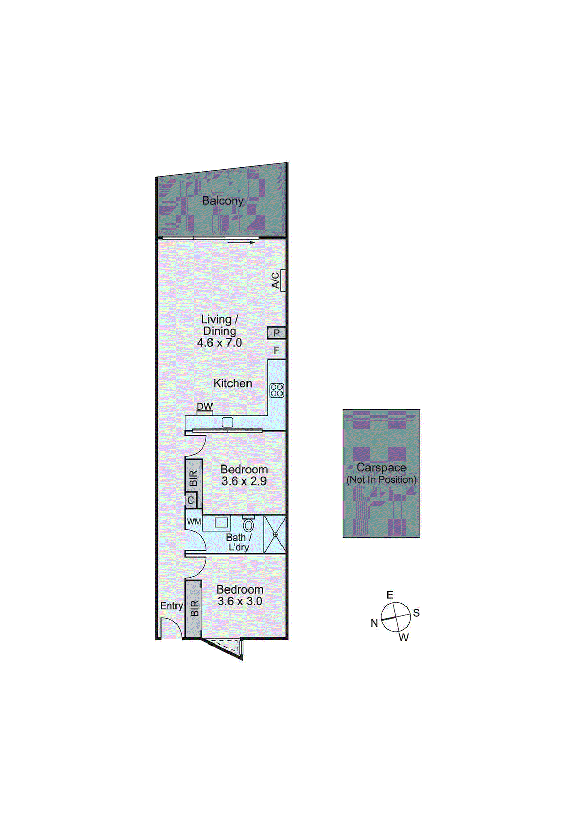 214/46-49 Porter Street, Prahran VIC 3181 - Floorplan
