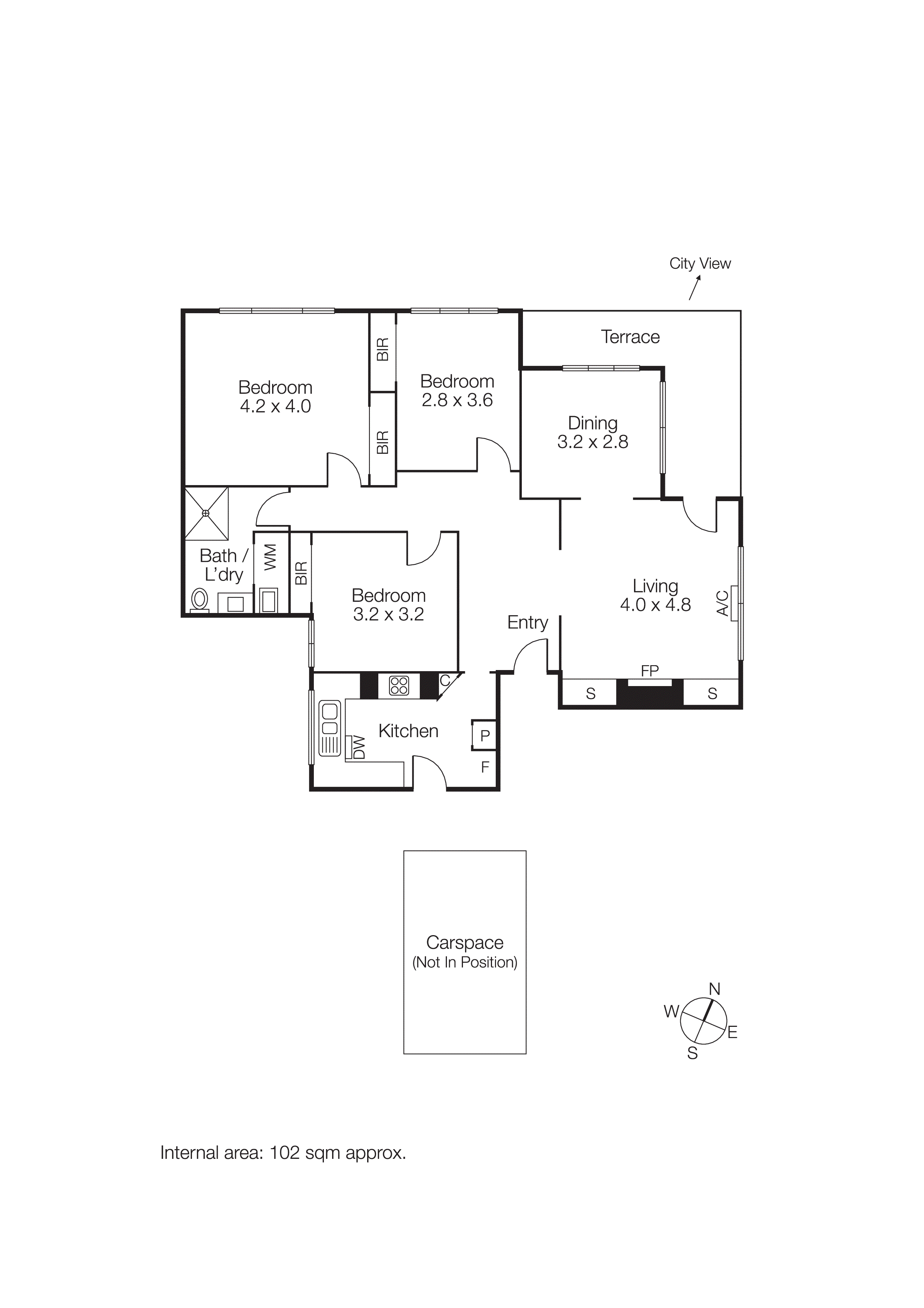 2/145 Fitzroy Street, St Kilda VIC 3182 - Floorplan