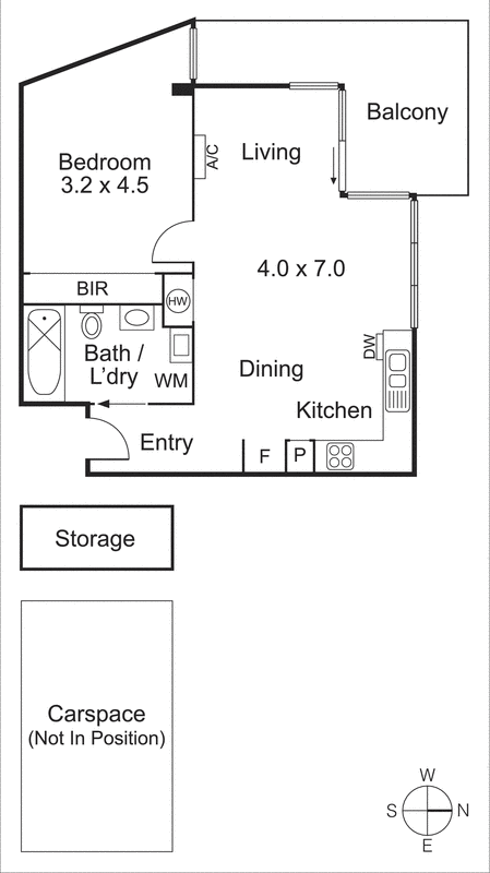 21/45 Grenville Street, Hampton VIC 3188 - Floorplan