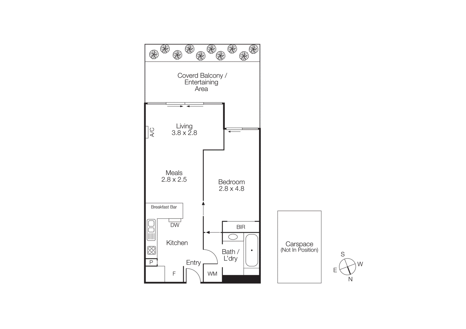 214/54 Nott Street, Port Melbourne VIC 3207 - Floorplan