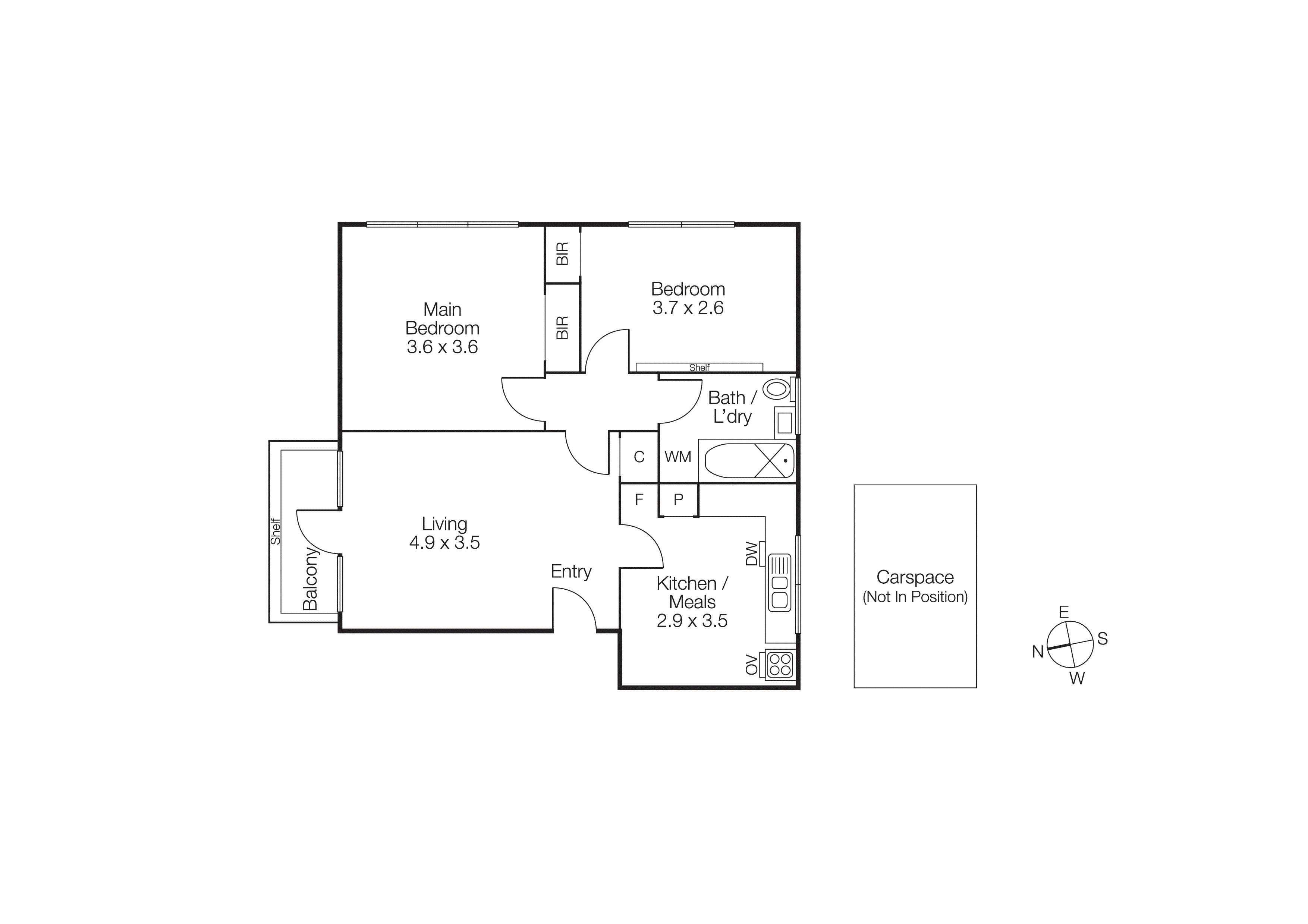 2/145A Hotham Street, Balaclava VIC 3183 - Floorplan