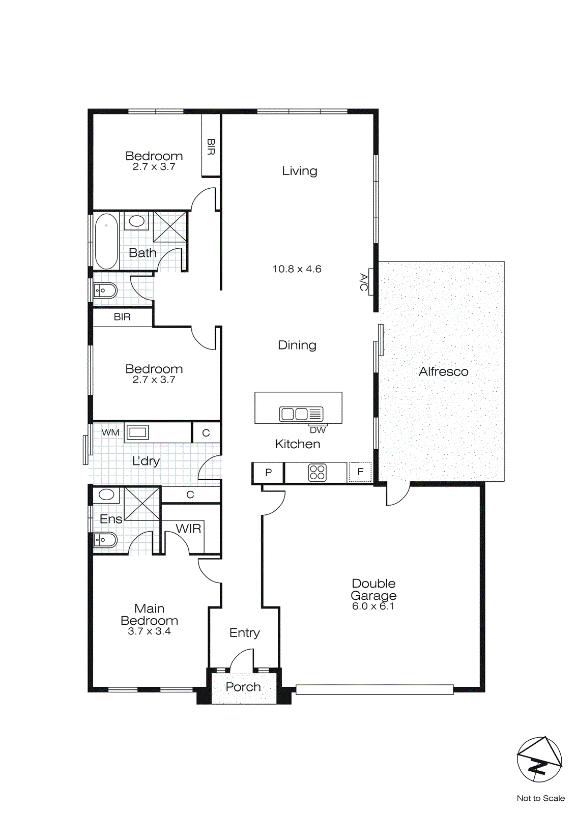 2/146 Mansfield Avenue, Mount Clear VIC 3350 - Floorplan