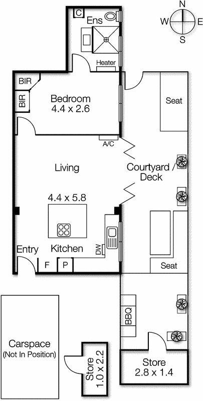 2/147 Glen Huntly Road, Elwood VIC 3184 - Floorplan