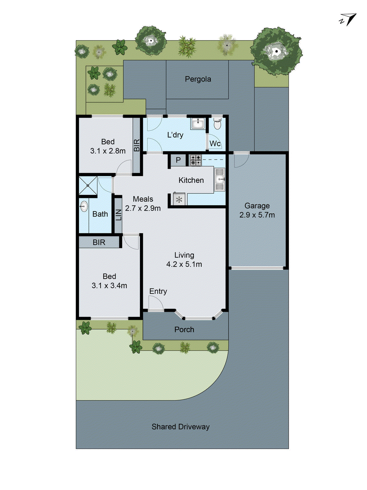 2/147 Roslyn Road, Belmont VIC 3216 - Floorplan