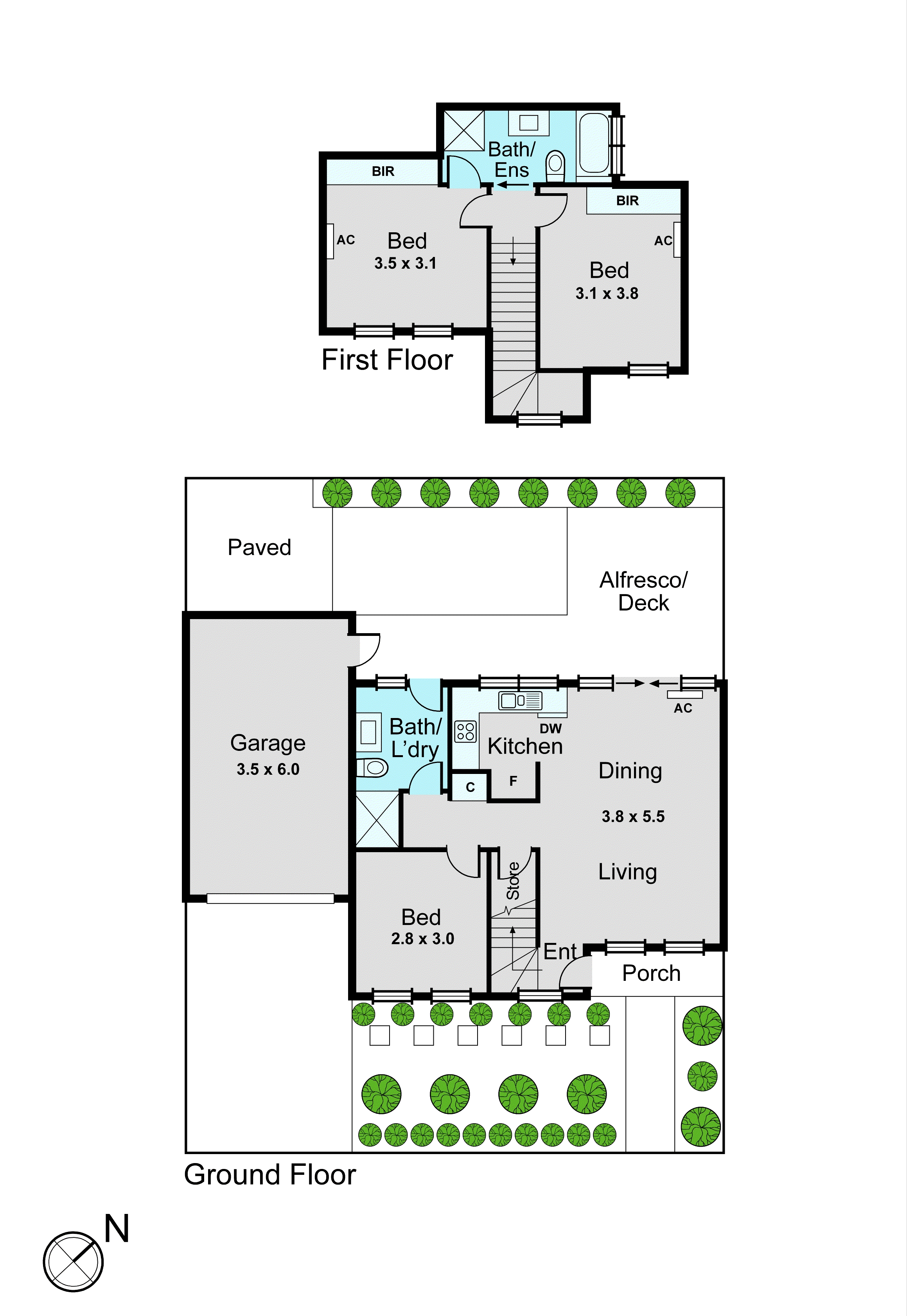 2/1478 Dandenong Road, Oakleigh VIC 3166 - Floorplan