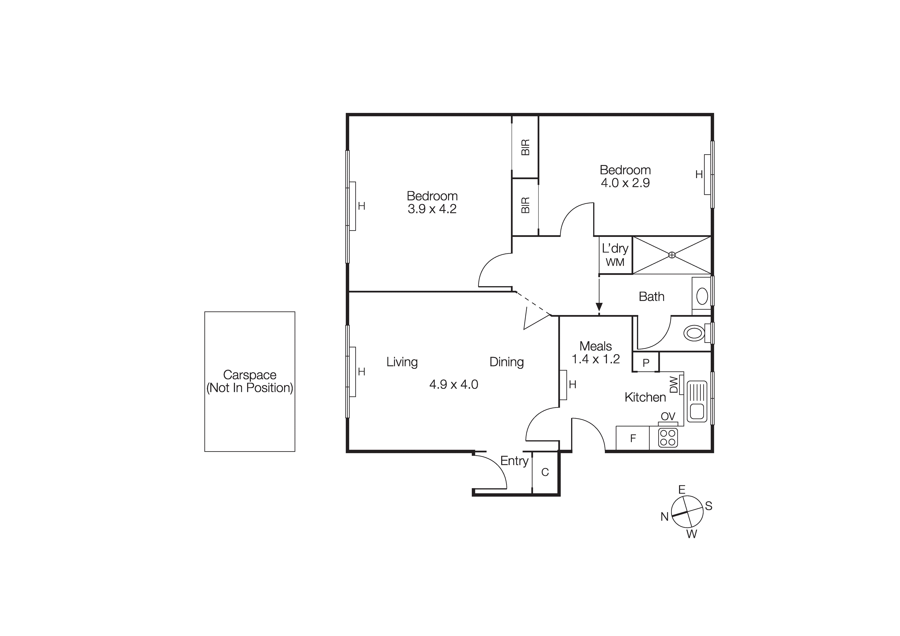 2/14A Chapel Street, St Kilda VIC 3182 - Floorplan