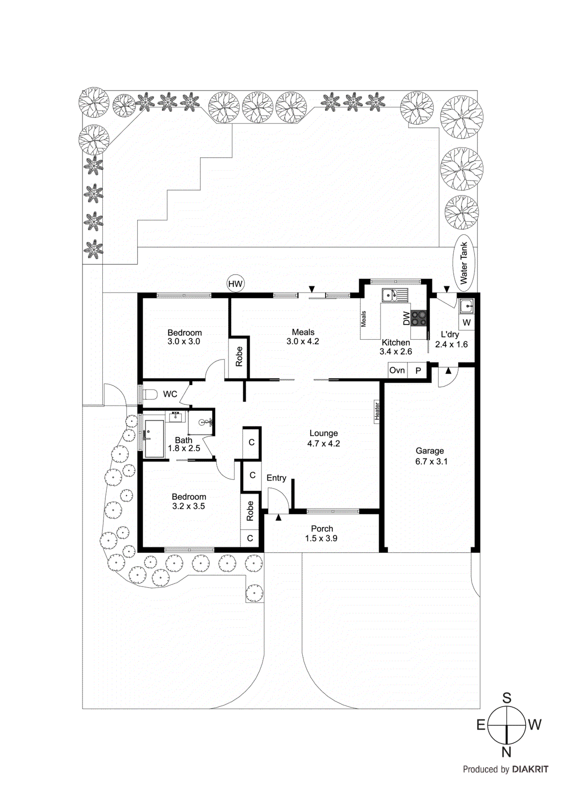 2/15-19 Graham Road, Highett VIC 3190 - Floorplan