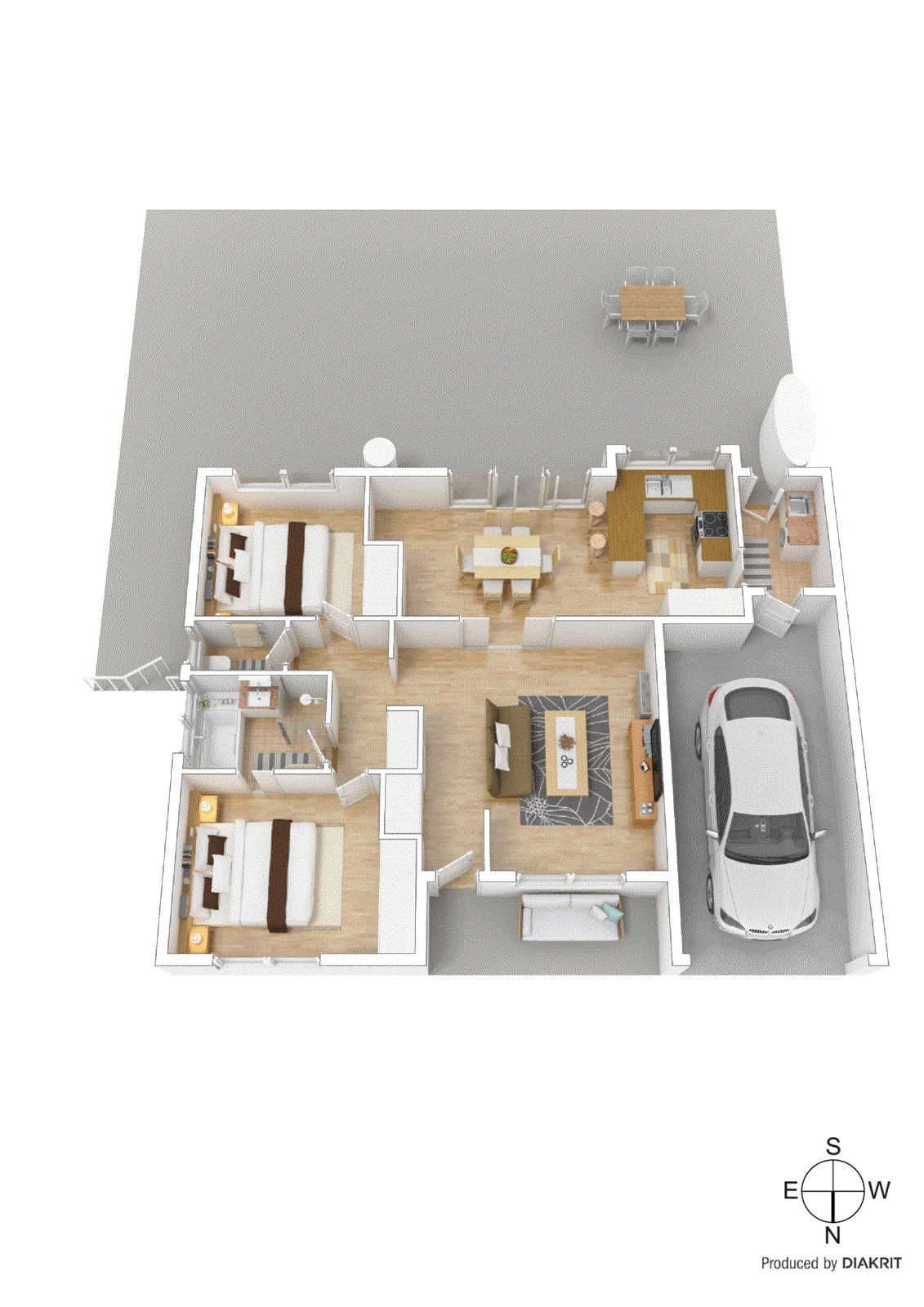 2/15-19 Graham Road, Highett VIC 3190 - Floorplan