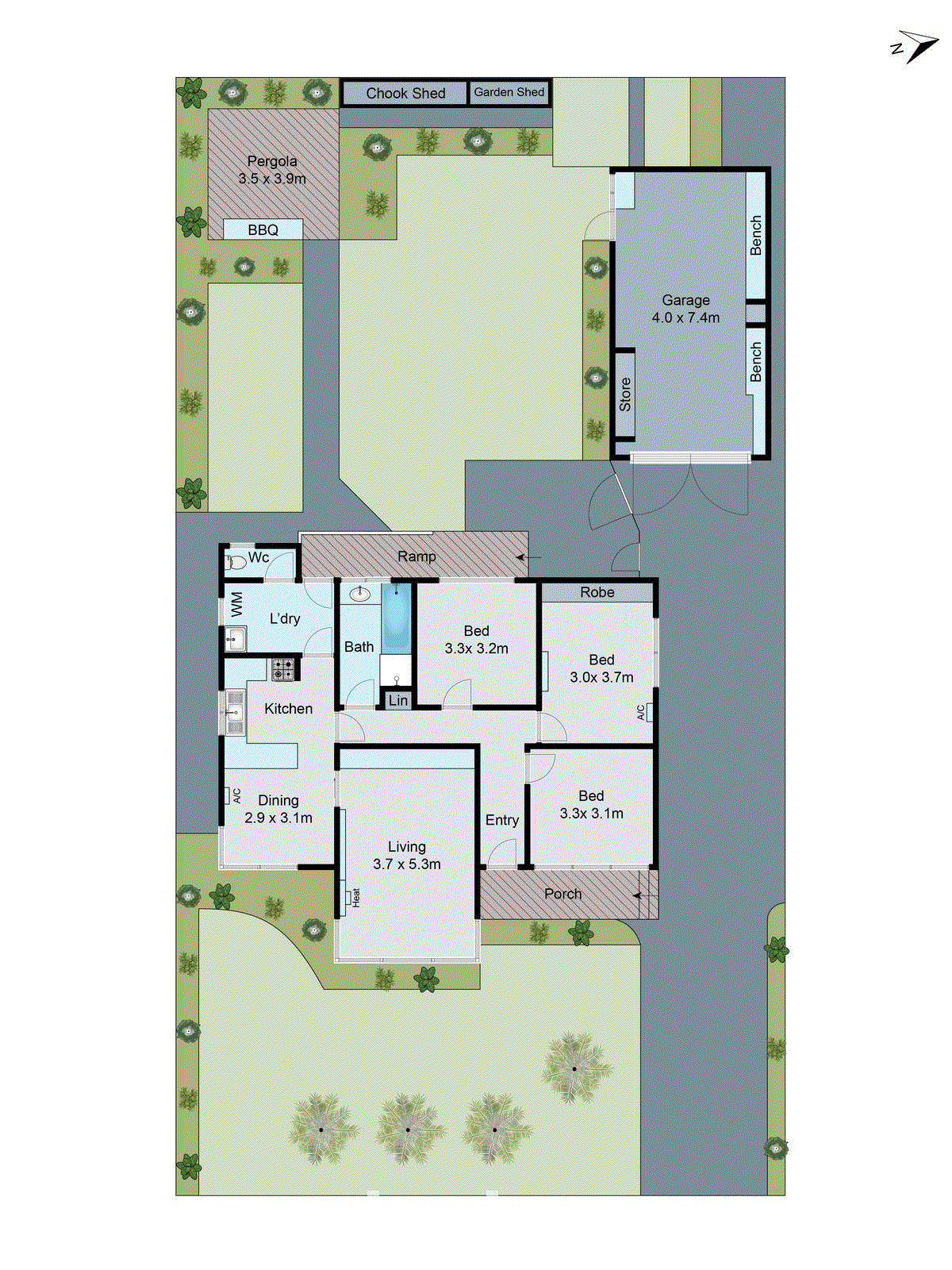 215 Anakie Road, Bell Post Hill VIC 3215 - Floorplan