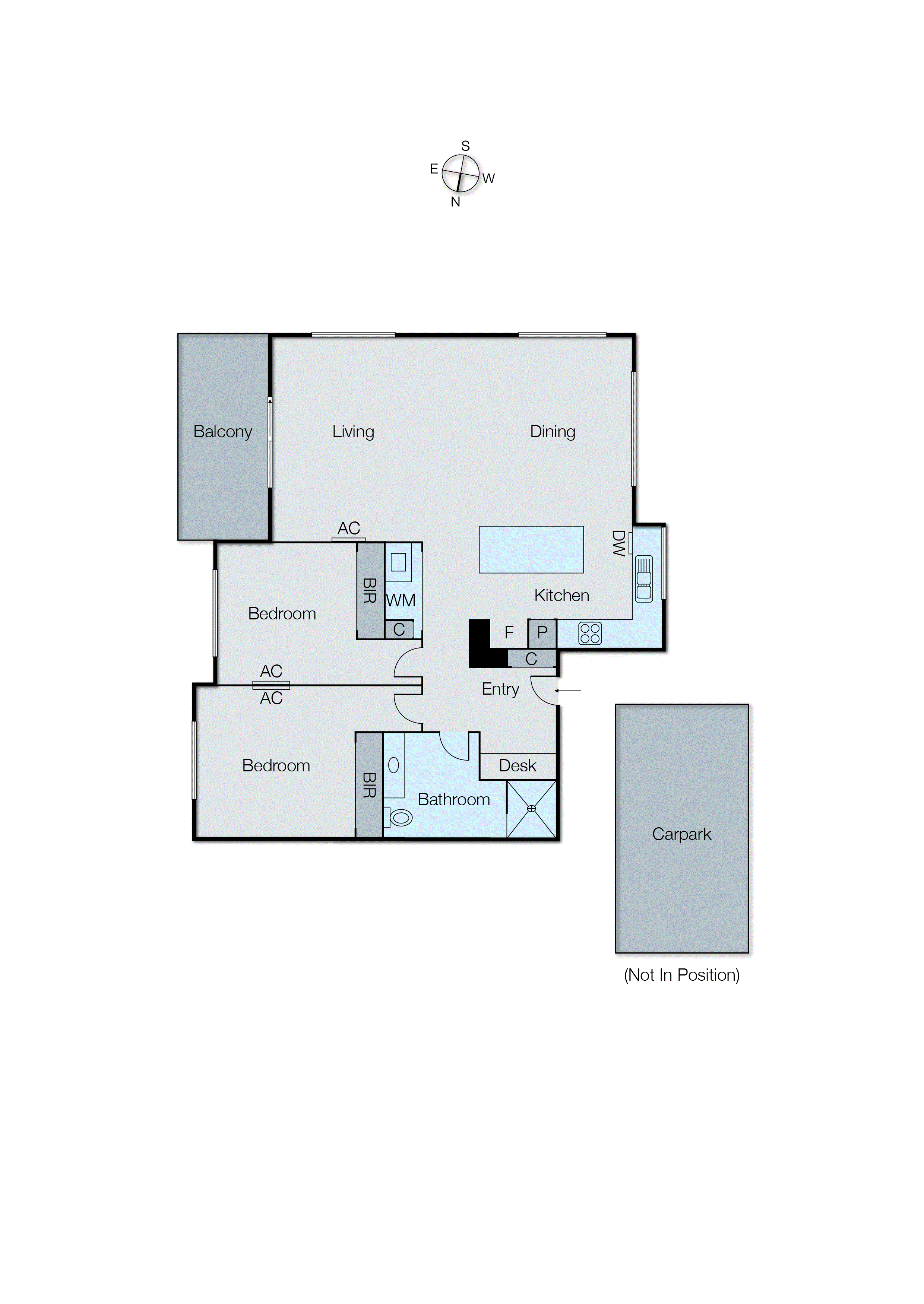 2/15 Central Avenue, Moorabbin VIC 3189 - Floorplan