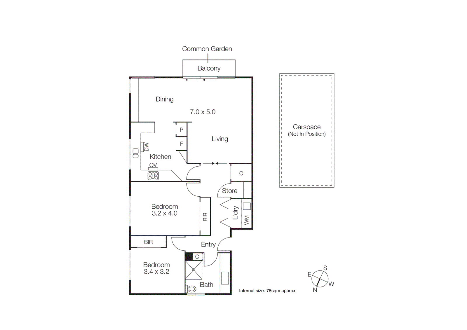 2/15 Dickens Street, Elwood VIC 3184 - Floorplan