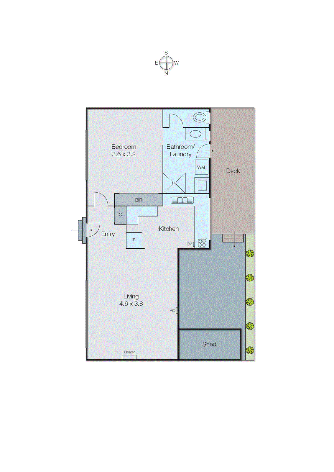2/15 Florence Street, Mentone VIC 3194 - Floorplan