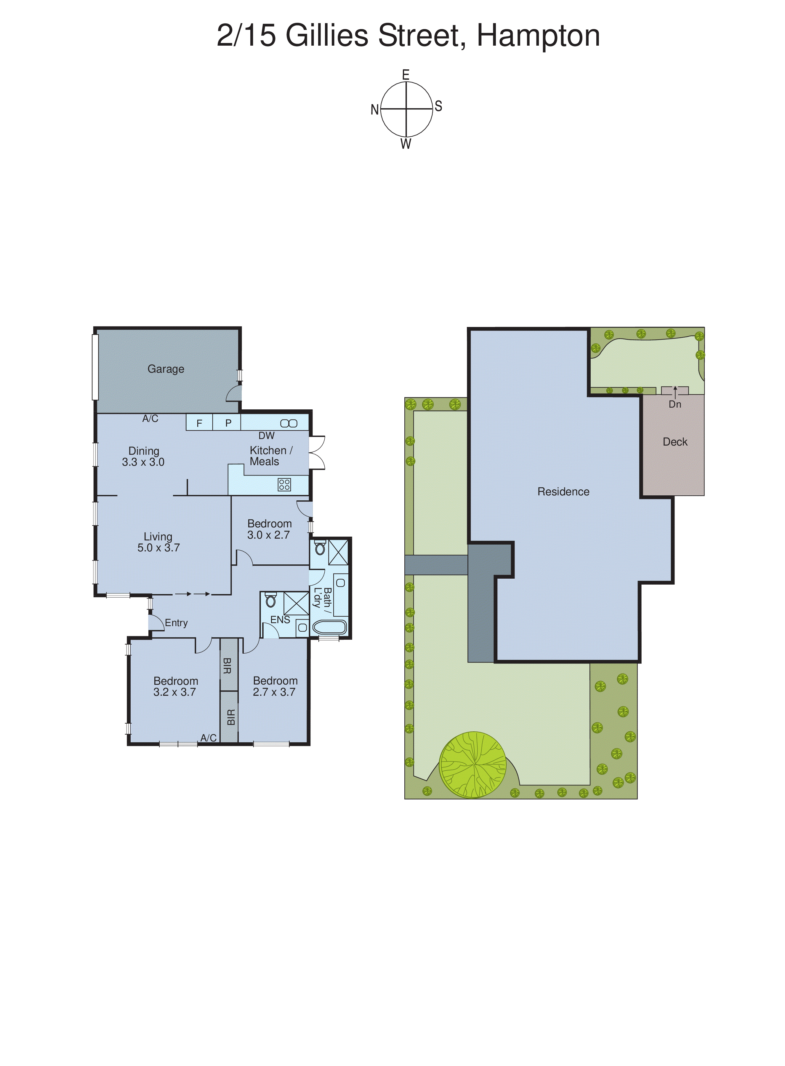 2/15 Gillies Street, Hampton VIC 3188 - Floorplan