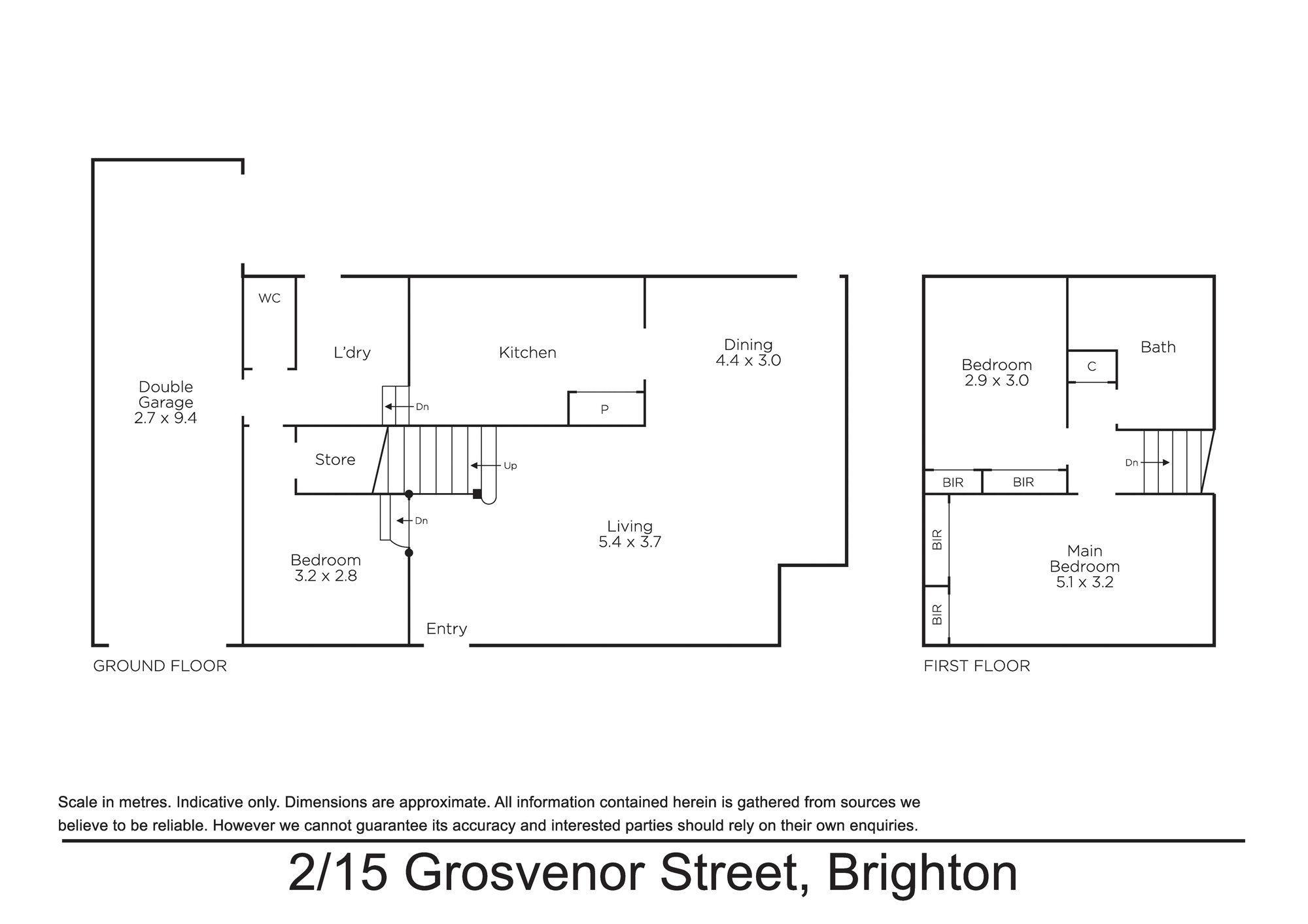 2/15 Grosvenor Street, Brighton, 3186