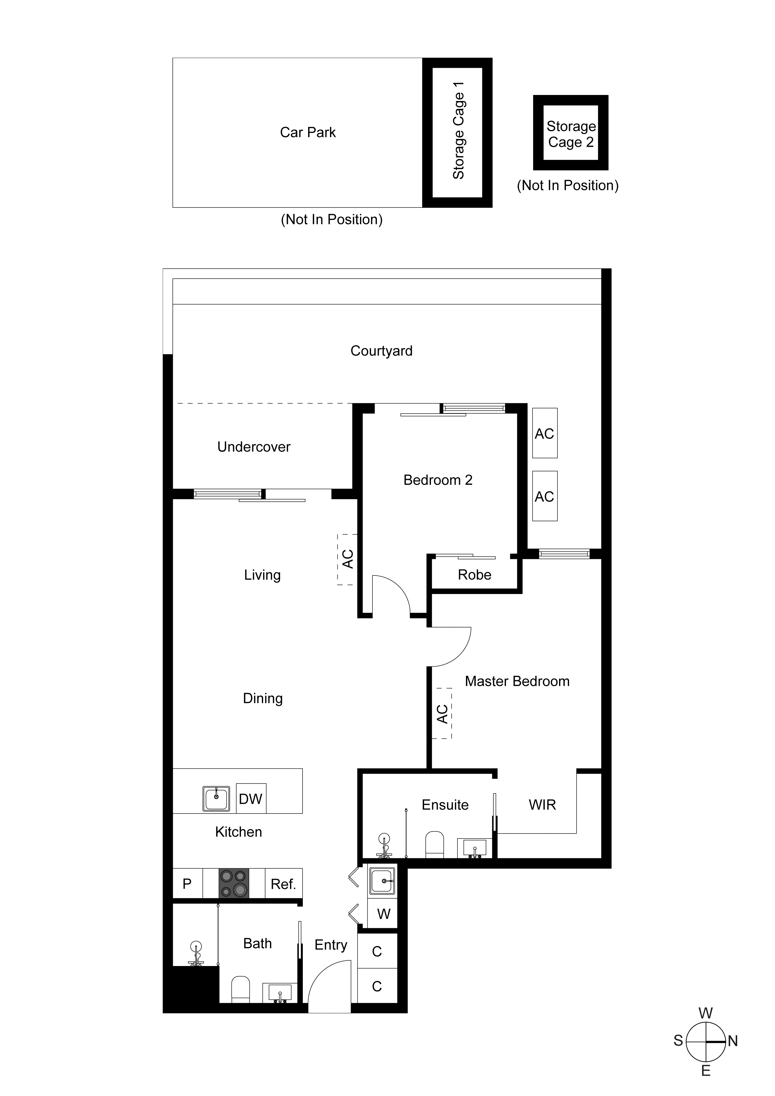 2/15 Hamilton Street, Bentleigh VIC 3204 - Floorplan