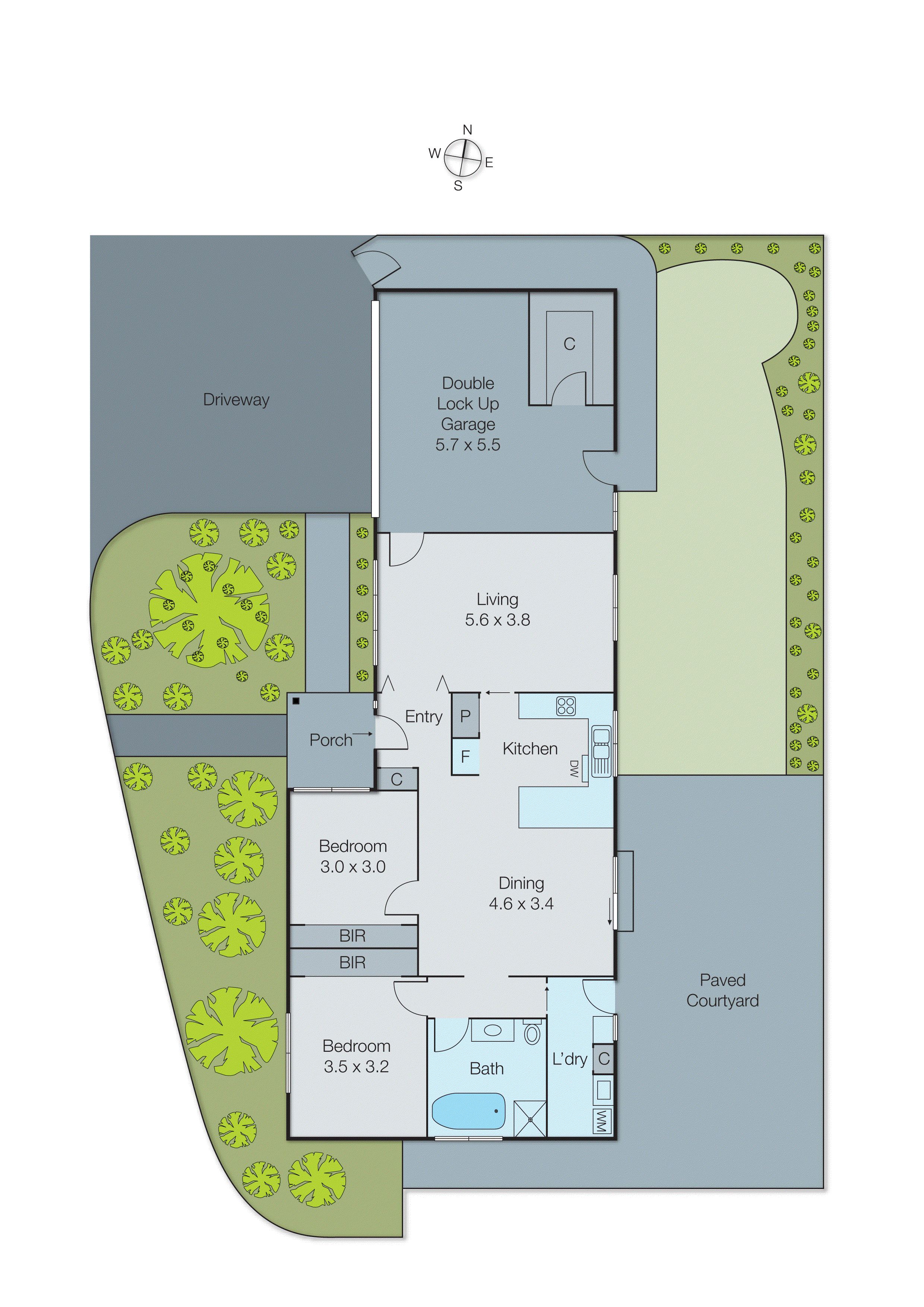 2/15 Imes Street, Parkdale VIC 3195 - Floorplan