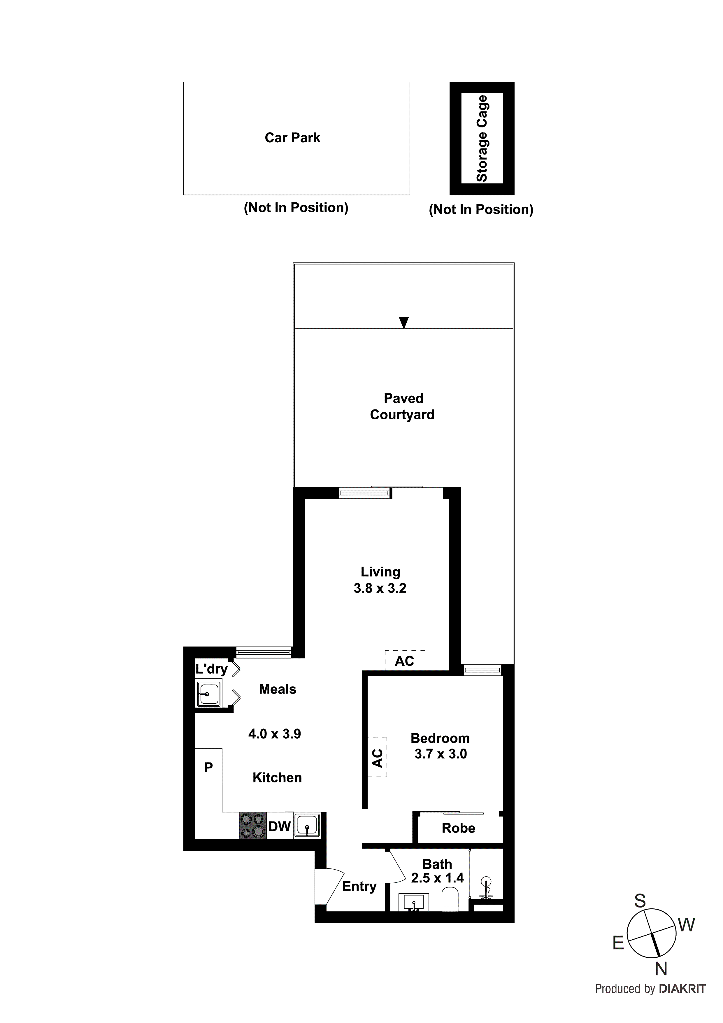 2/15 Major Street, Highett VIC 3190 - Floorplan