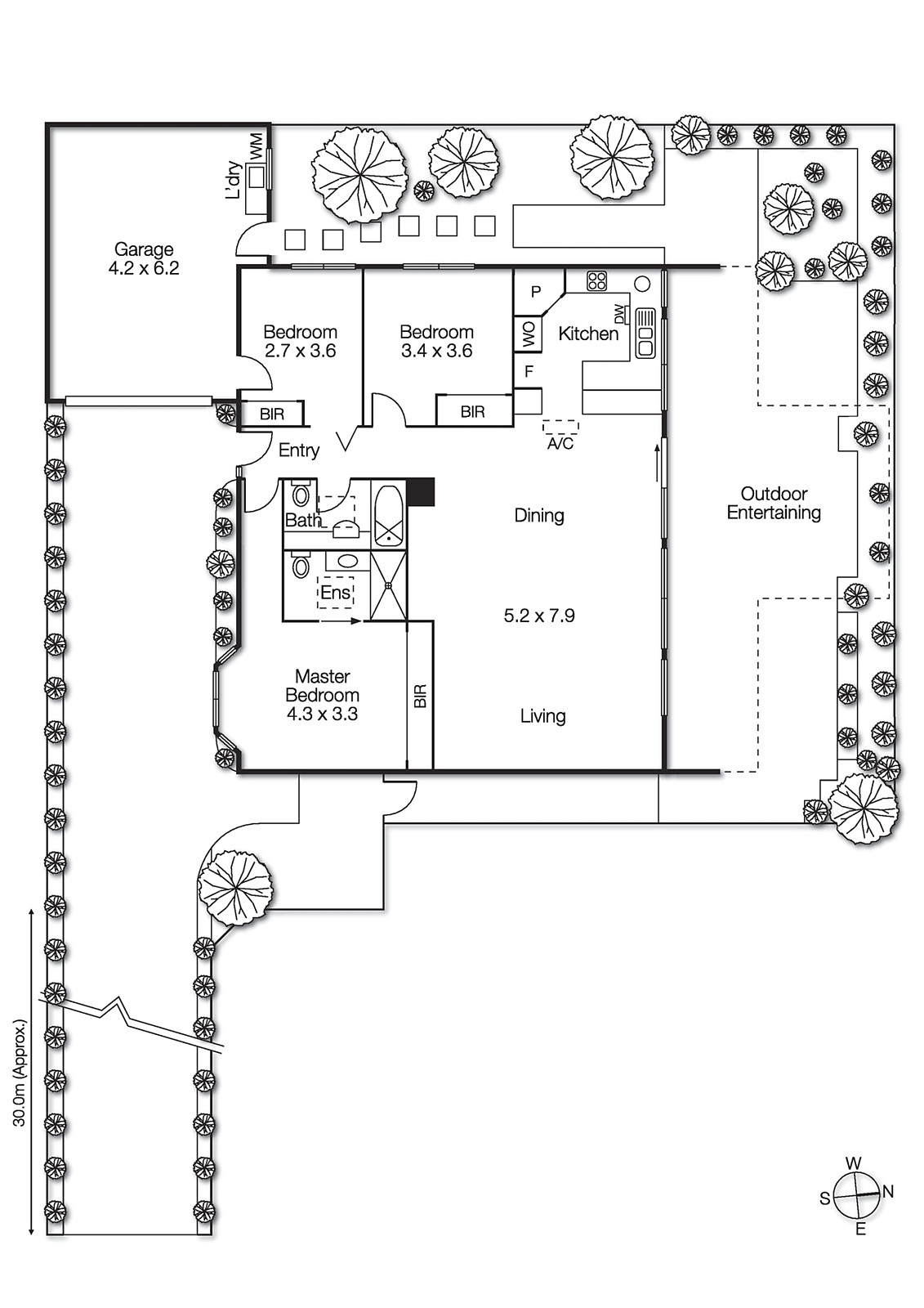 2/15 Roseberry Avenue, Brighton East VIC 3187 - Floorplan