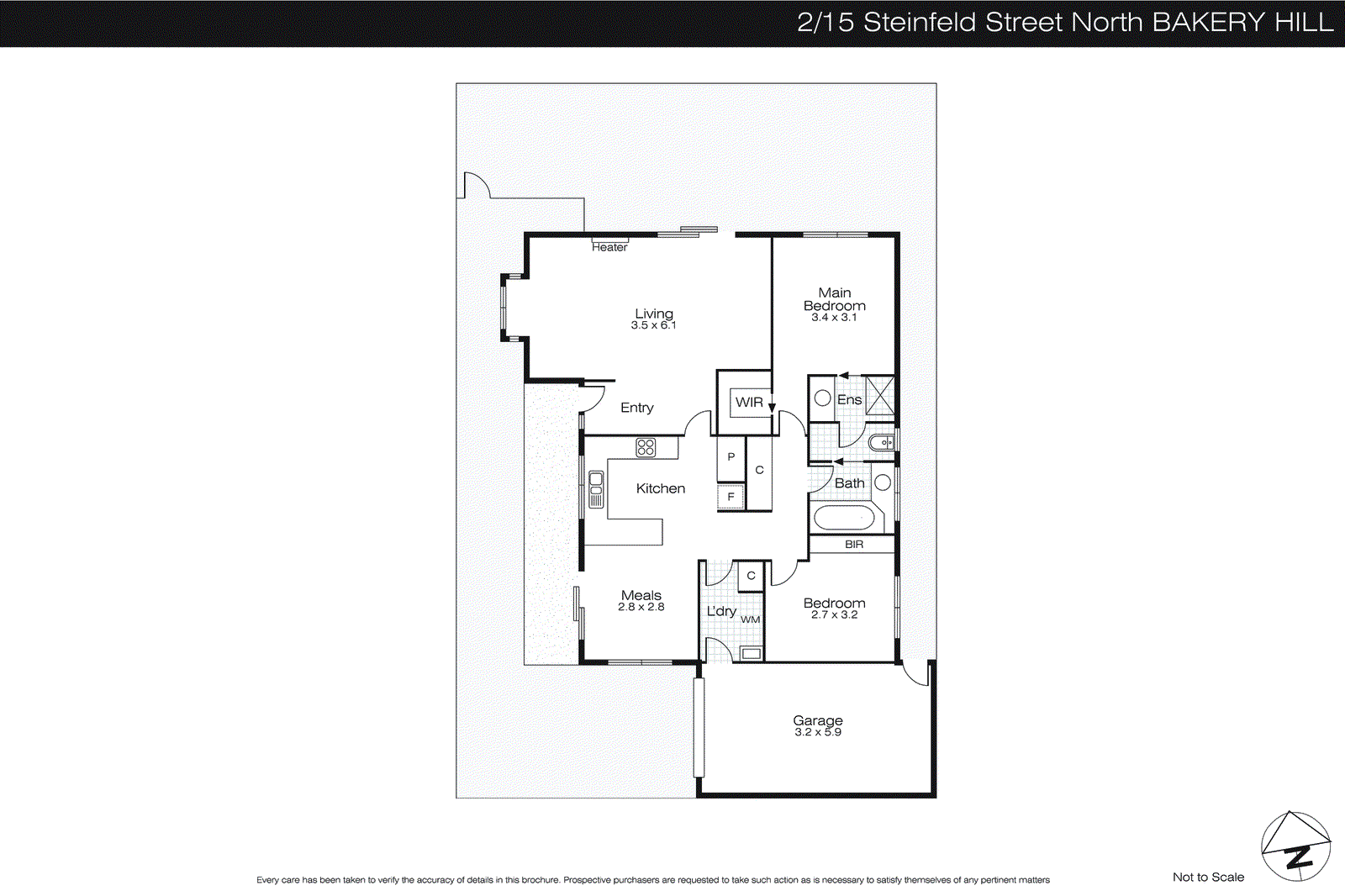 2/15 Steinfeld Street, Bakery Hill VIC 3350 - Floorplan