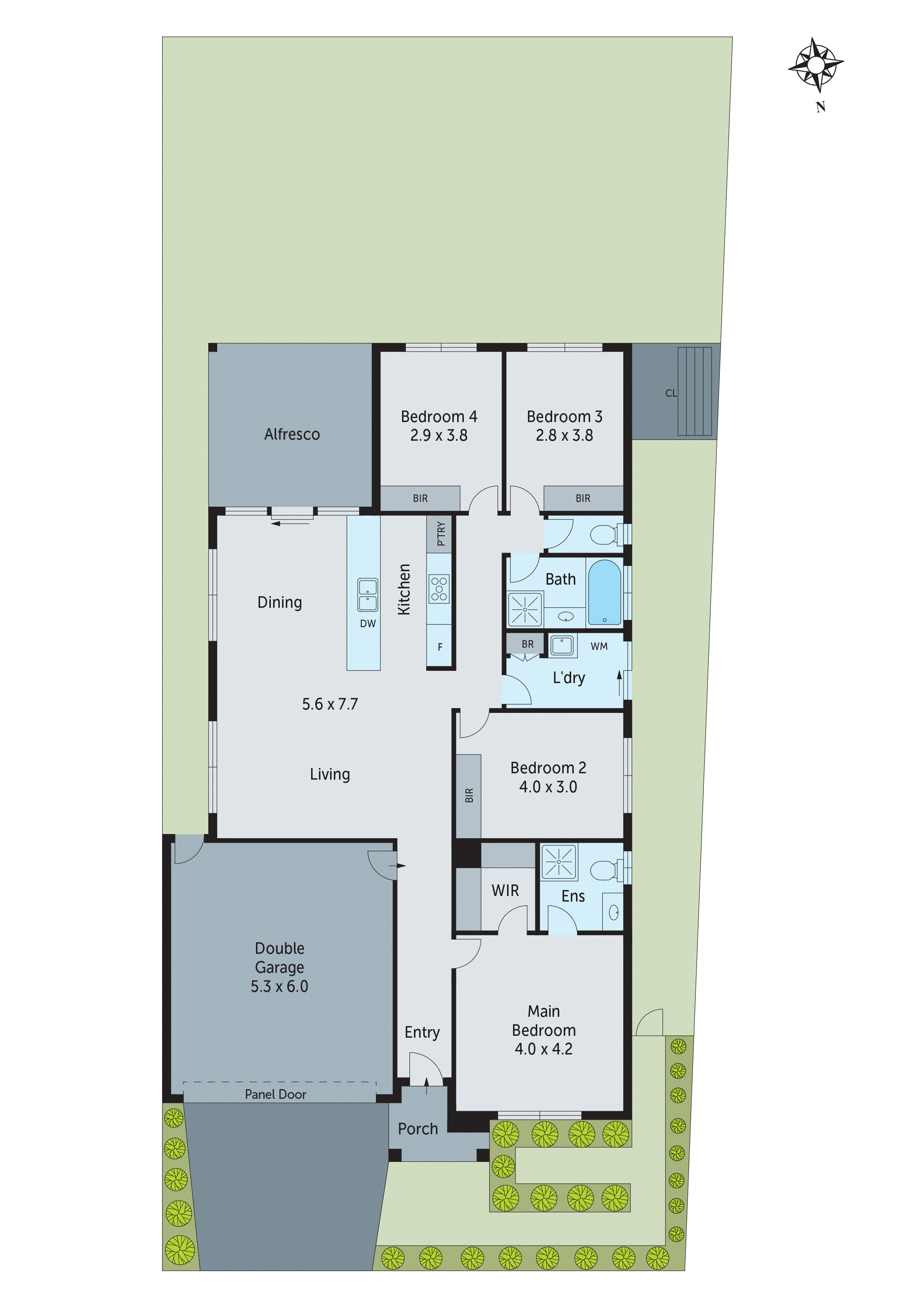 2151 Warralily Boulevard, Armstrong Creek VIC 3217 - Floorplan
