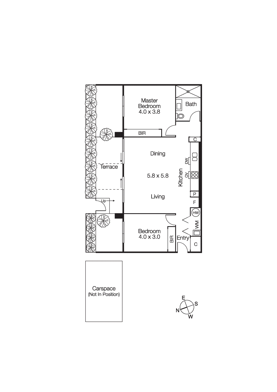 2/153 Beach Street, Port Melbourne VIC 3207 - Floorplan