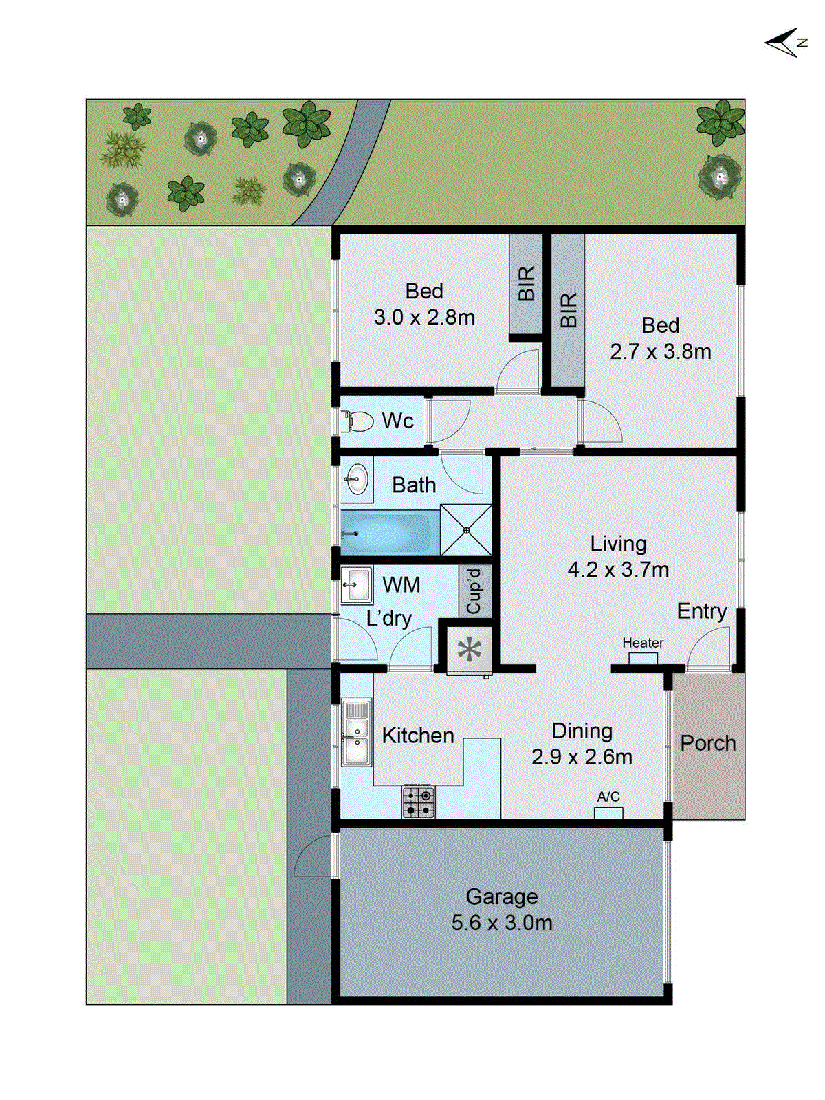 2/153 Townsend Road, Whittington VIC 3219 - Floorplan