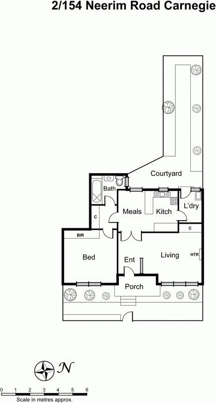 2/154 Neerim Road, CARNEGIE VIC 3163 - Floorplan