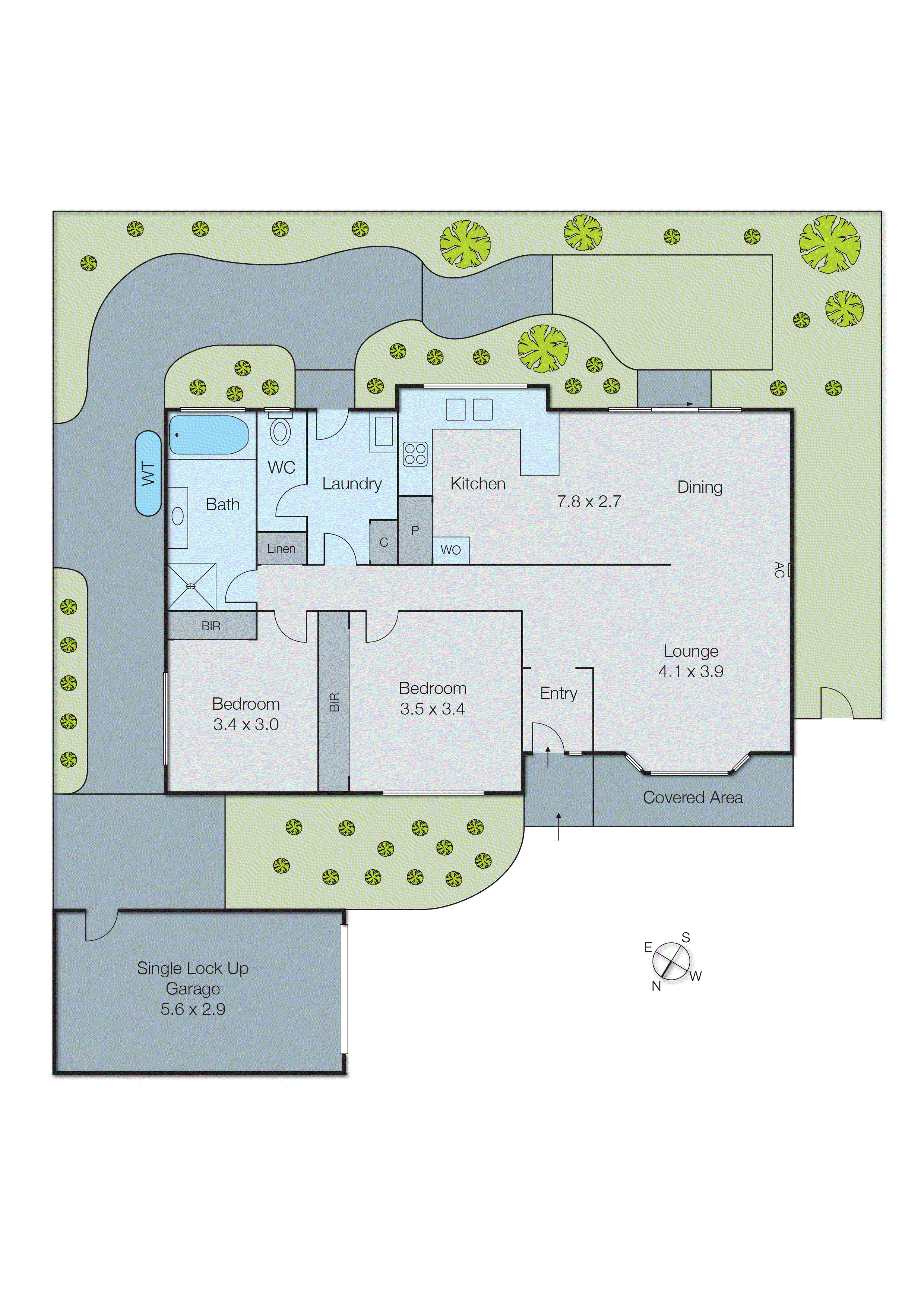 2/154 Parkers Road, Parkdale VIC 3195 - Floorplan