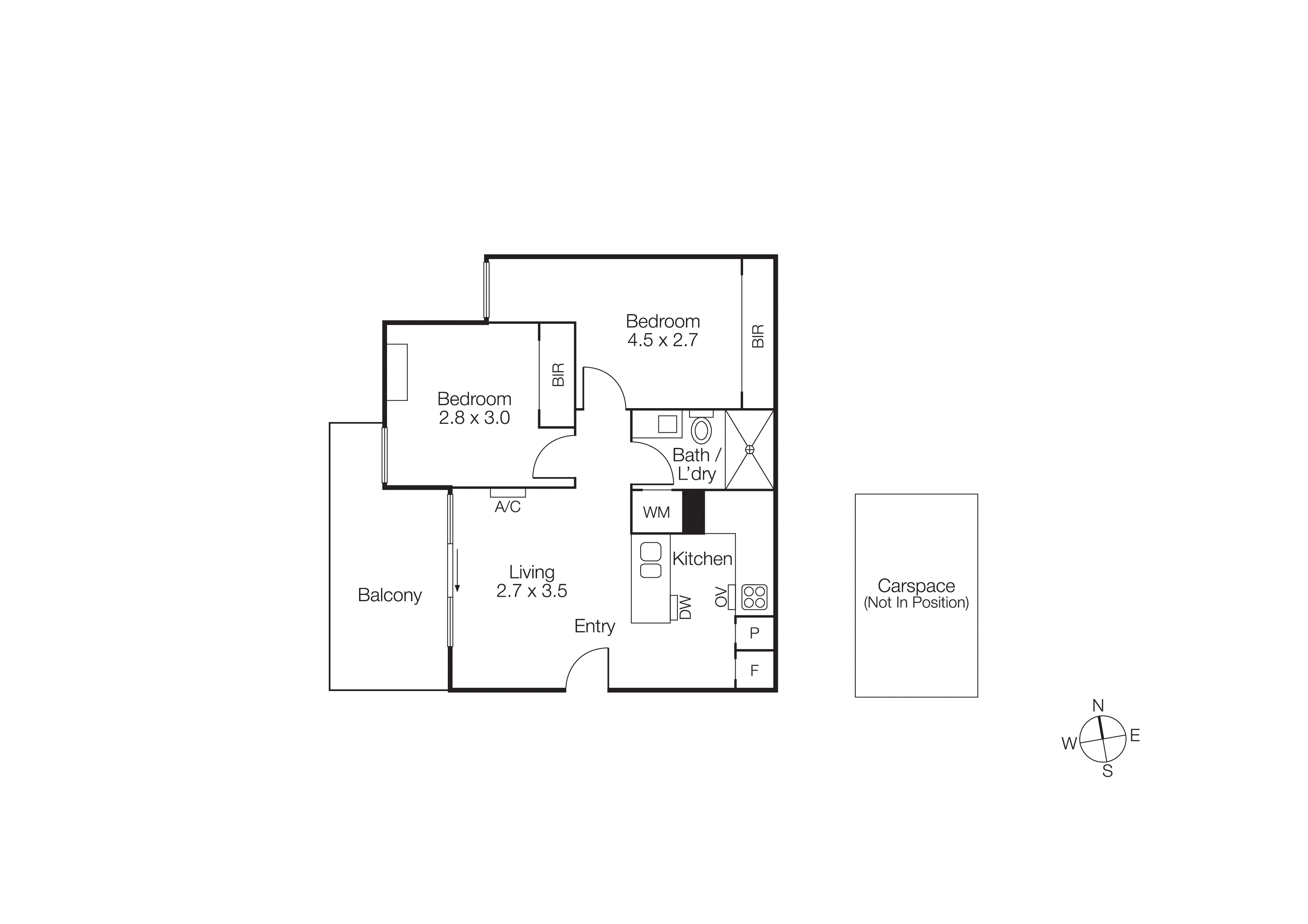 215/40-44 Pakington Street, St Kilda VIC 3182 - Floorplan