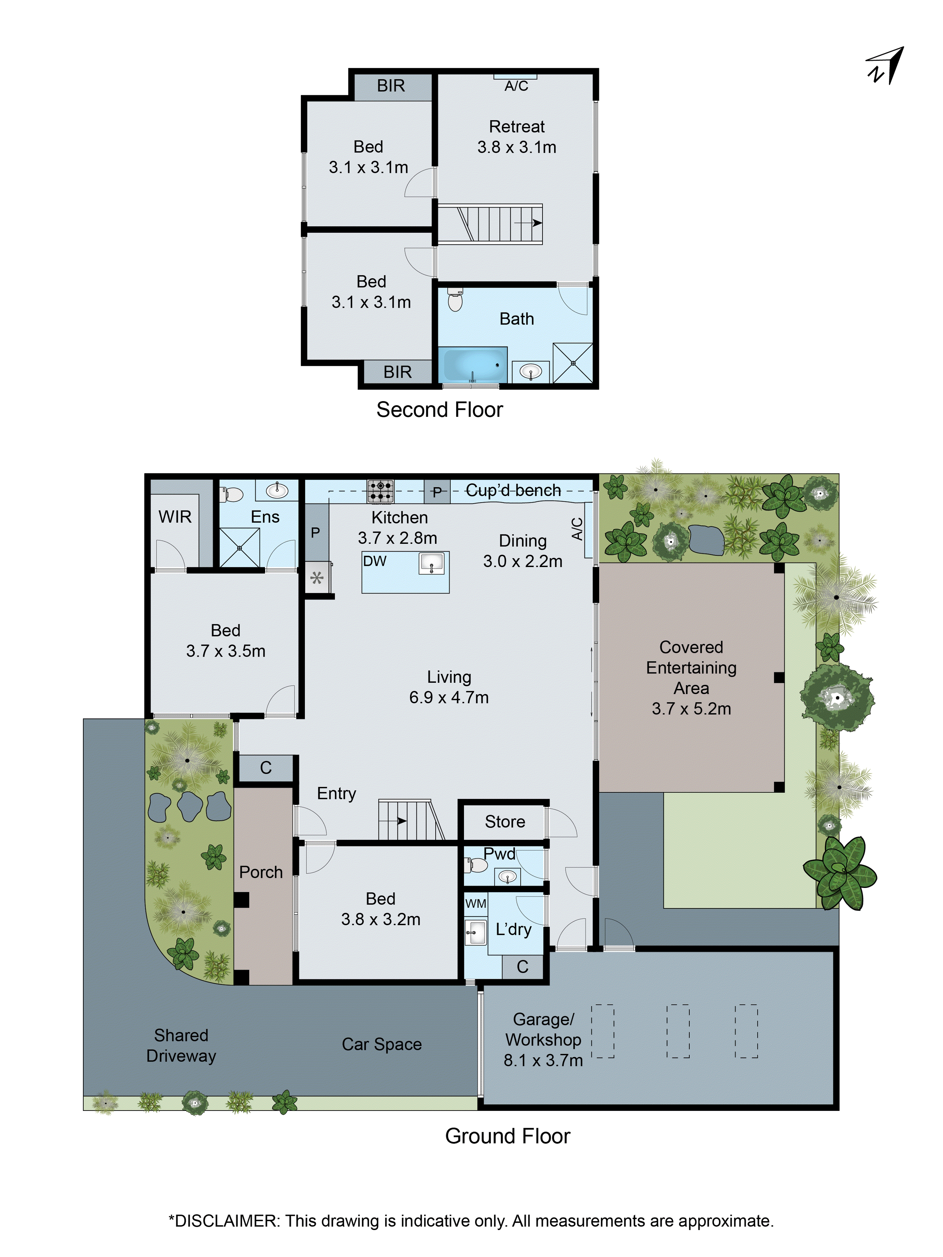 2/155 Kangaroo Road, Hughesdale VIC 3166 - Floorplan