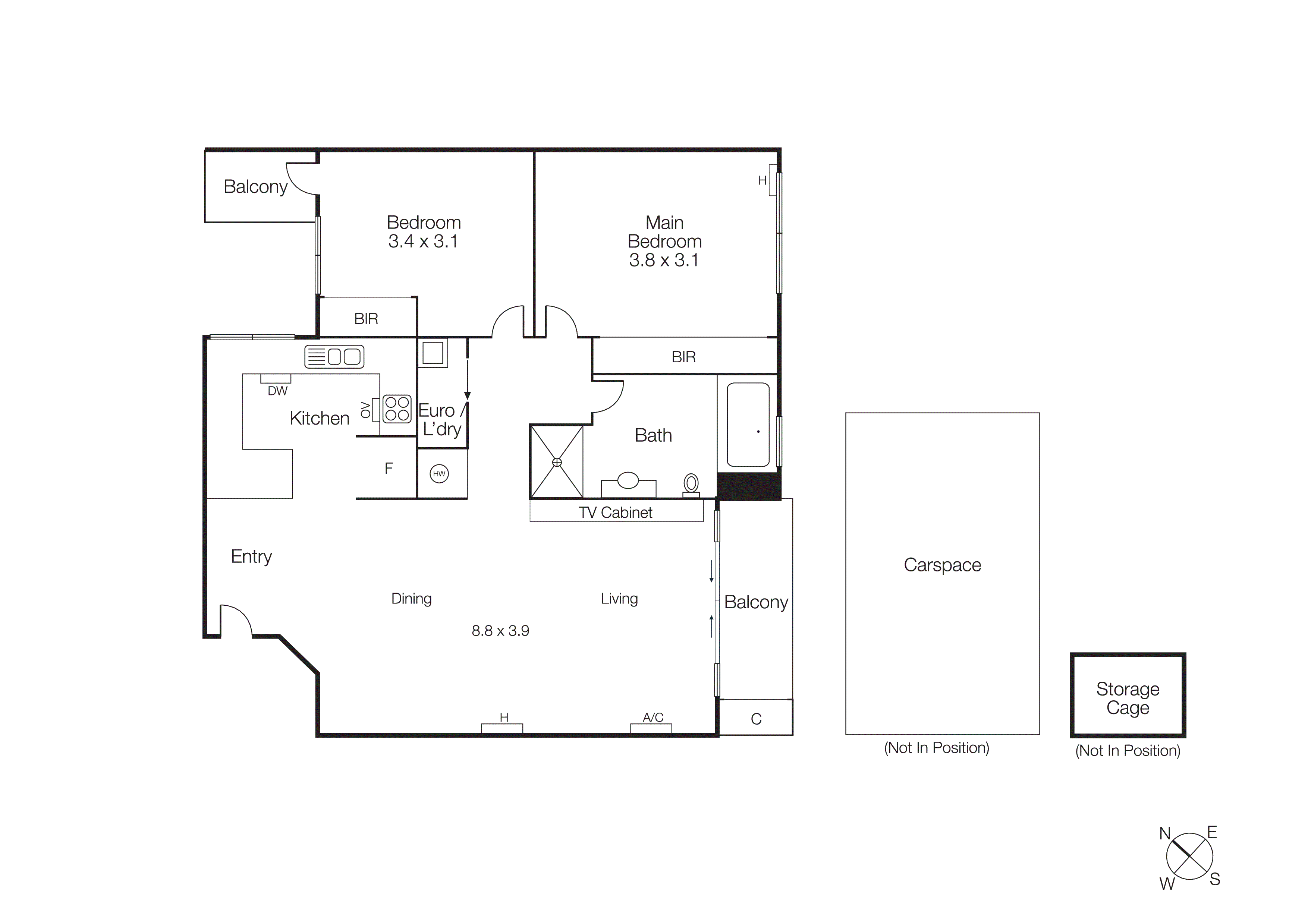 21/56 Beach Road, Hampton VIC 3188 - Floorplan